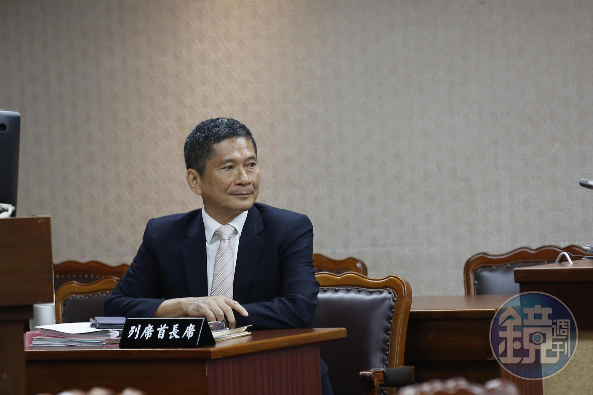 今(12日)李永得備詢前受訪表示,歐陽娜娜赴中爭議就是「共產黨愛玩的惡意政治老哏」。(本刊資料照)