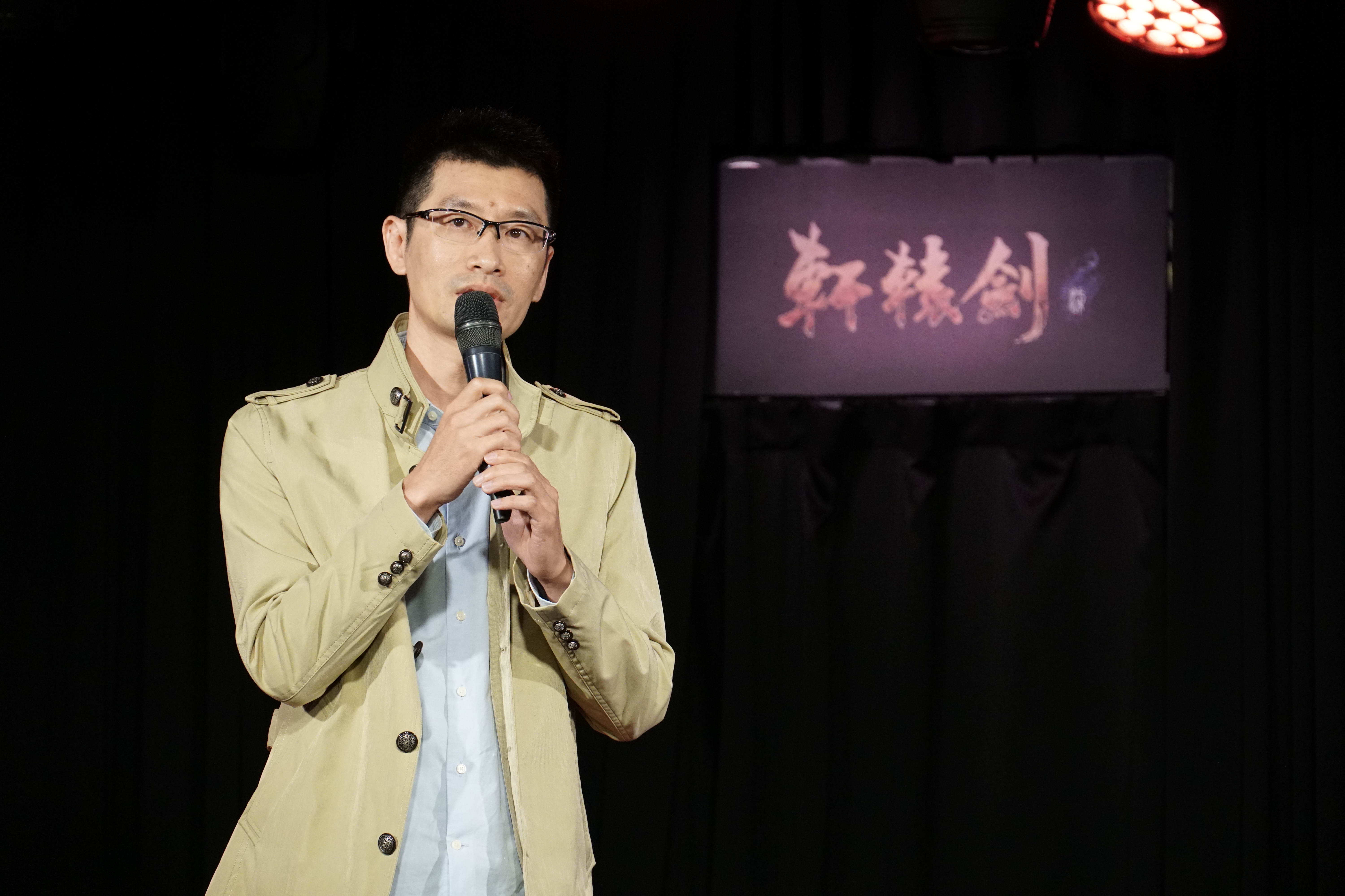 《軒轅劍柒》製作人楊淵升分享新作特色。