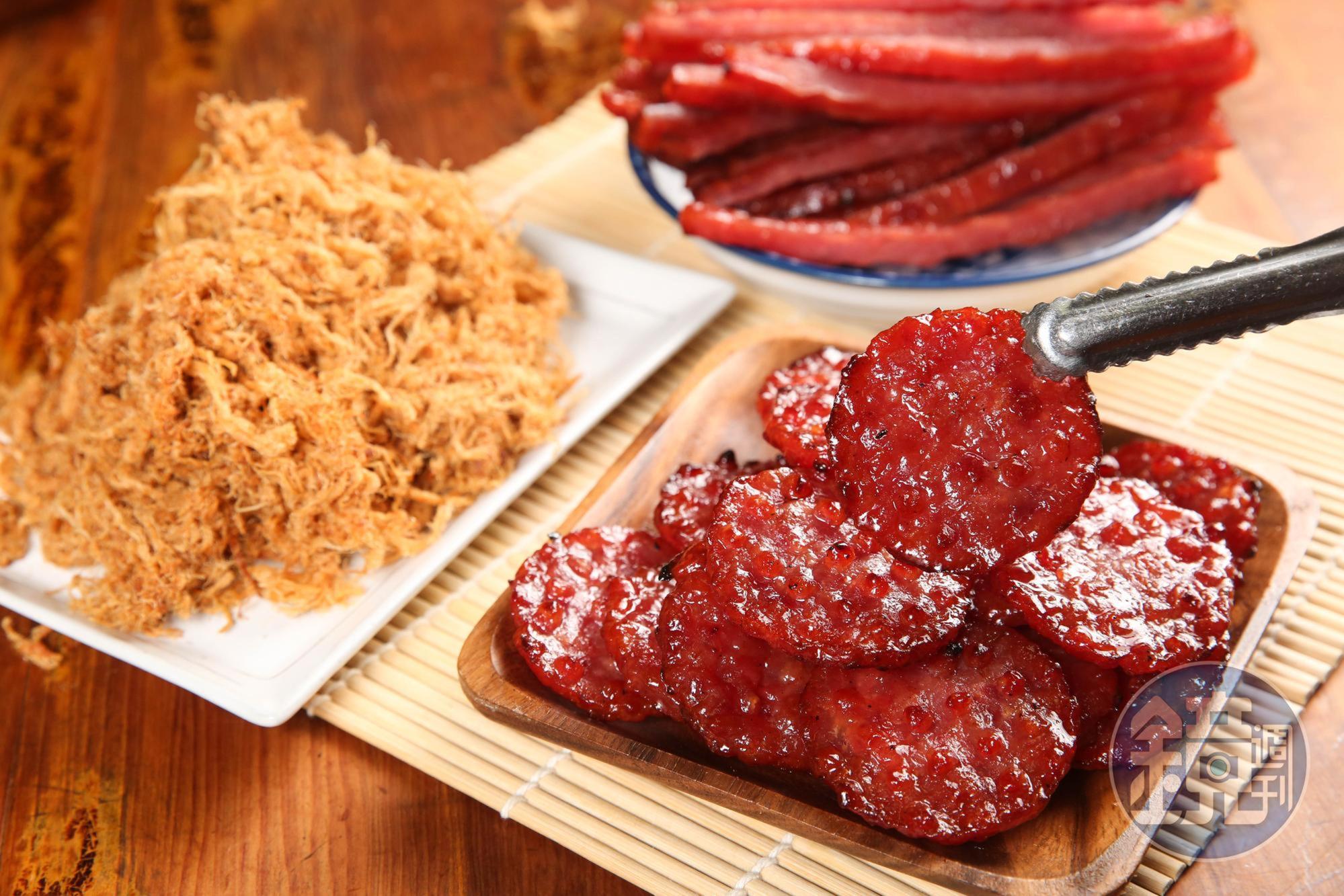 利利號肉乾與肉酥強調純手工製作,講求真材實料。