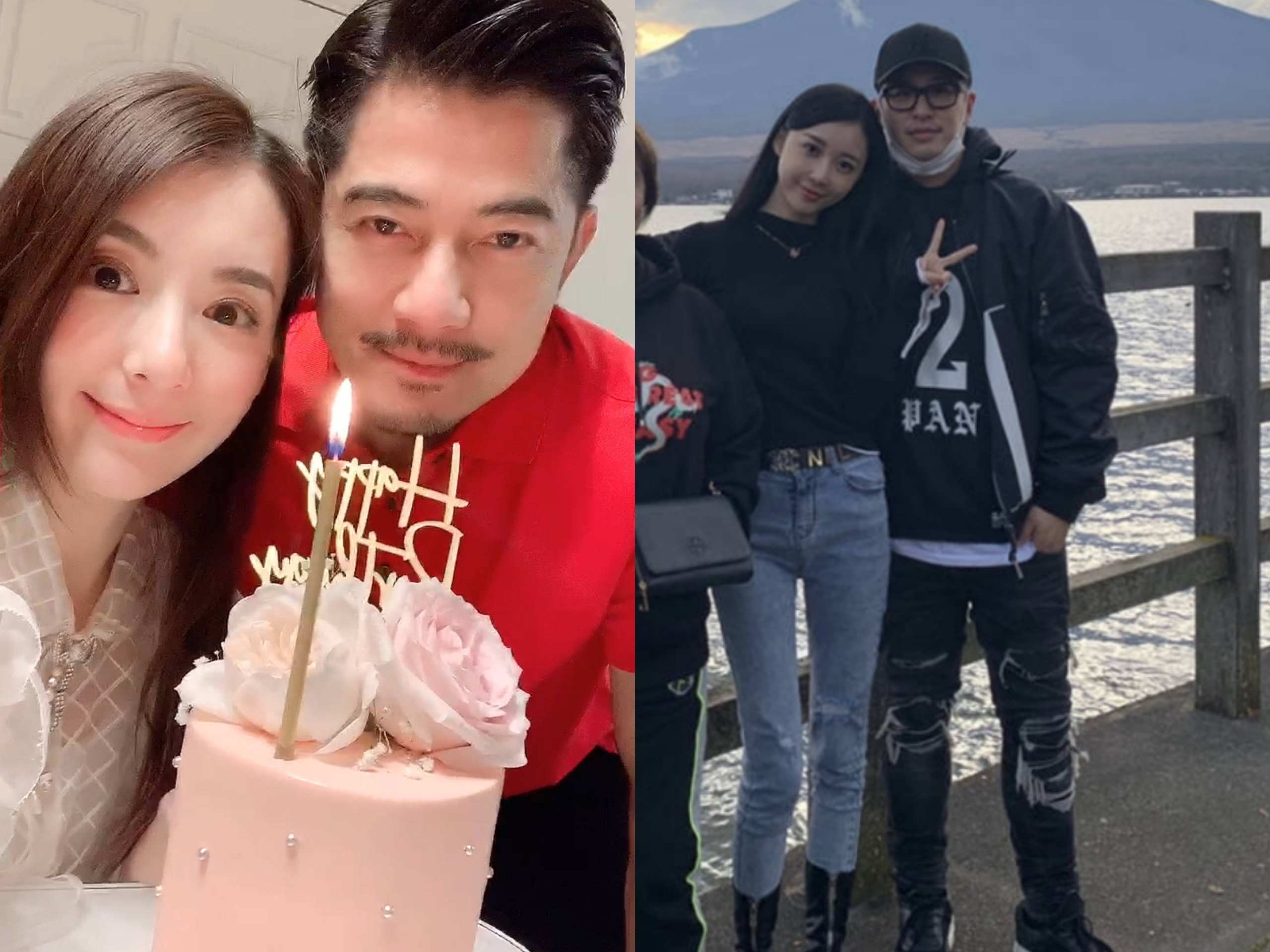 郭富城嫩妻方媛與潘瑋柏新婚妻Luna都被牽連進「天王嫂培訓班」話題。（方媛微博/潘瑋柏微博）