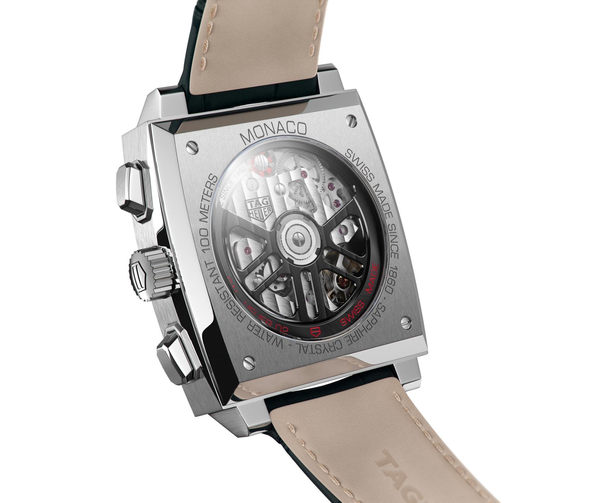 2017年誕生的Calibre Heuer 02機芯,振頻28,800次/小時,動力儲存80小時,是目前品牌主力自製機芯之一。