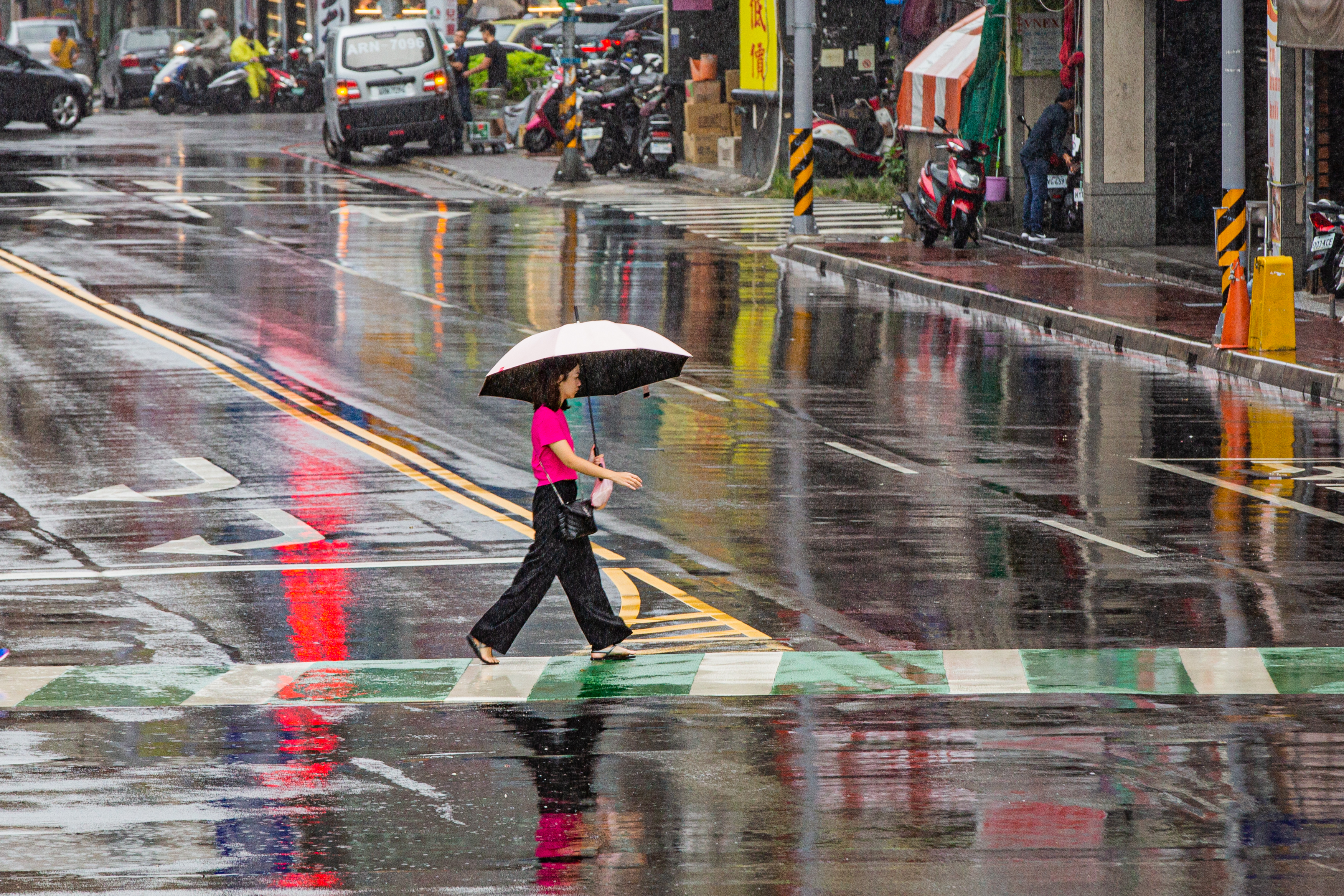 氣象局針對花東發布大雨特報，示意圖。（本刊資料照）