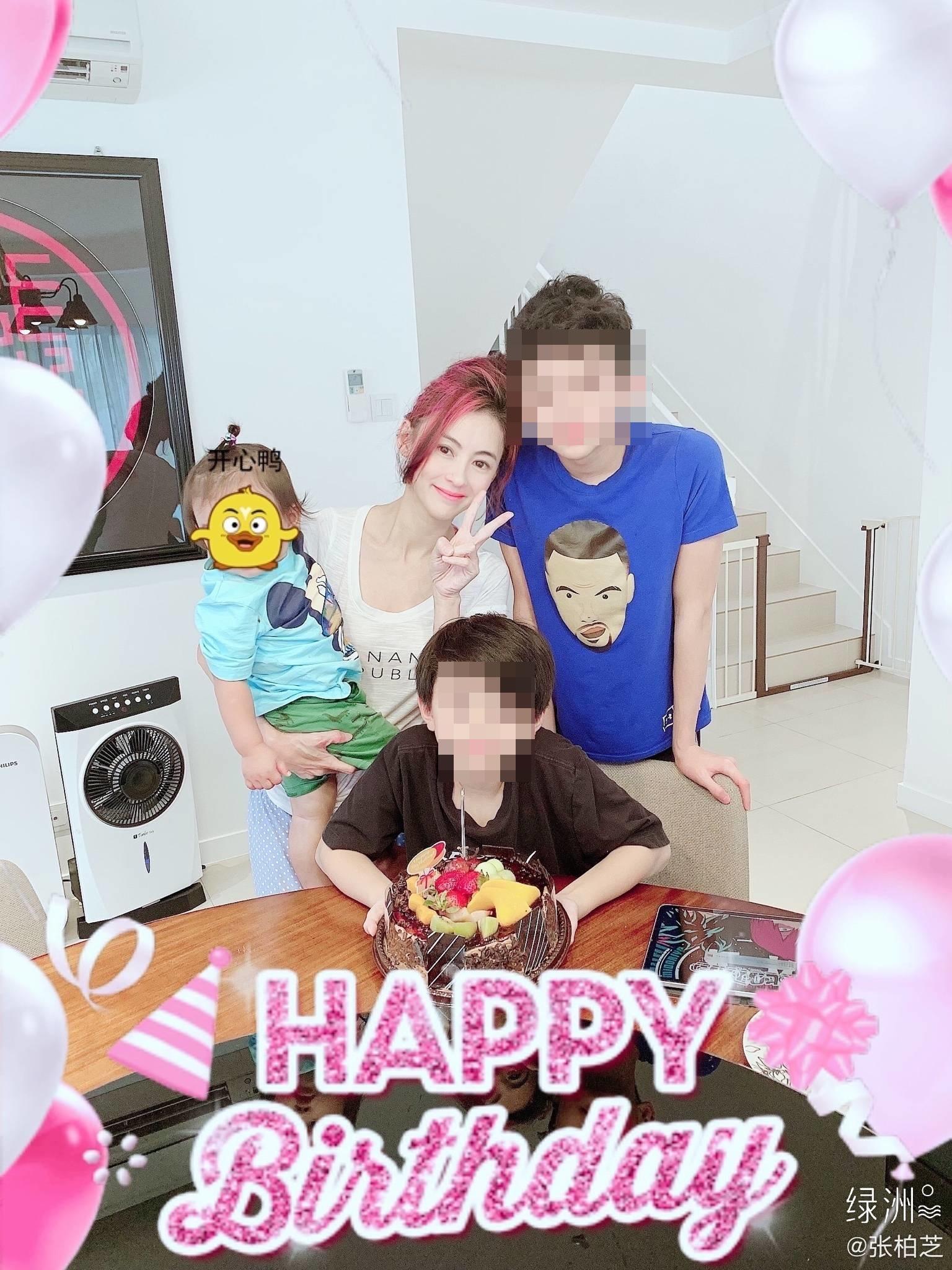 張栢芝獨立撫養3個兒子,Lucas與Quintus與她的感情十分親密。(翻攝自張栢芝IG)