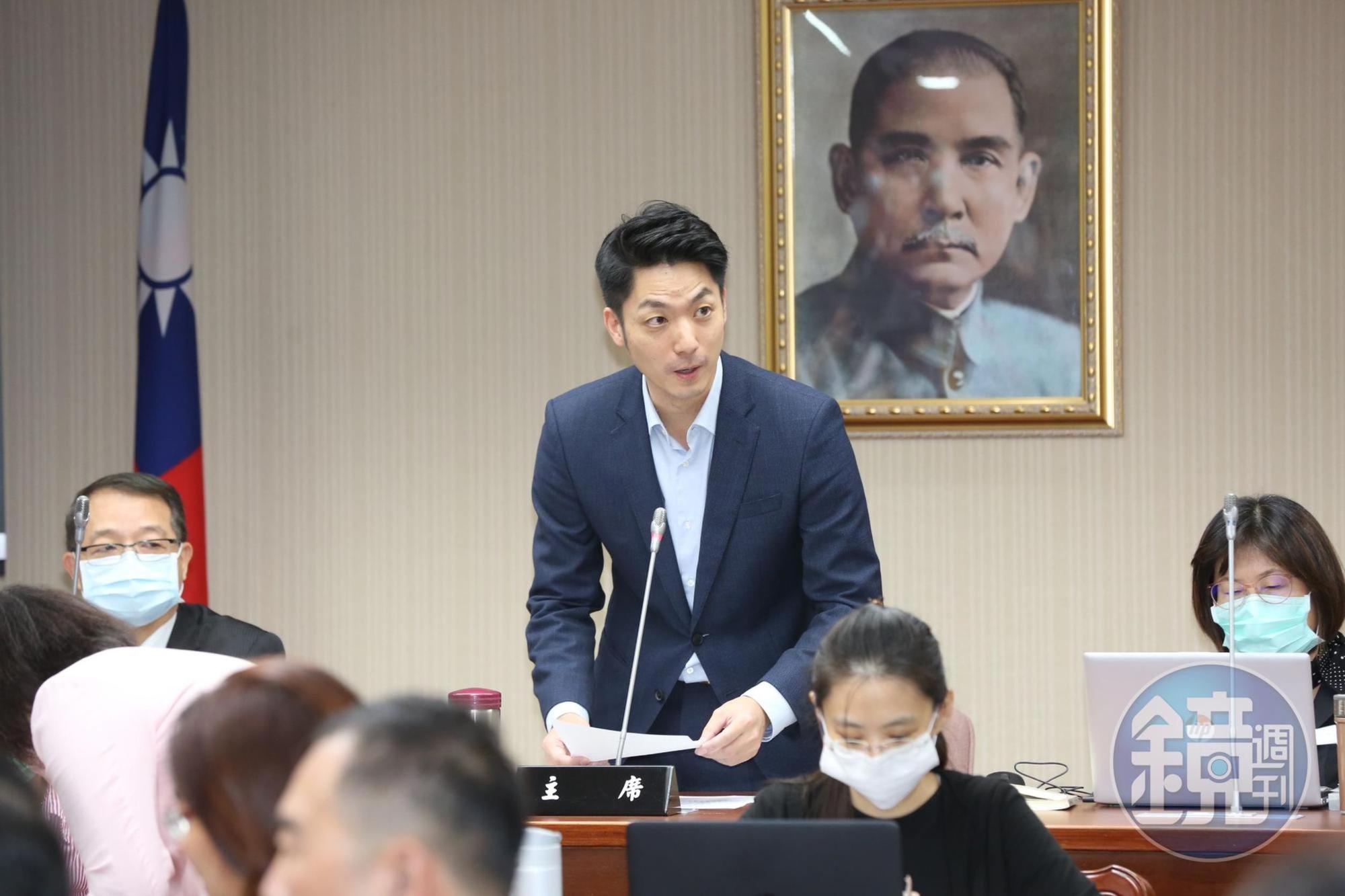 召委蔣萬安固守衛環委員會，鎖定衛福部長陳時中。