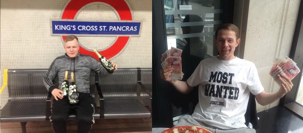 沃森（左）和古德蘭姆（右）是童年好友，一起刮中頭獎卻也一同被告。（翻攝自臉書）