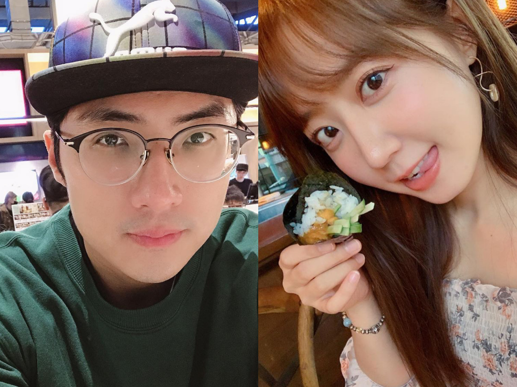 李運慶、洪詩遭曝戀愛中,兩人大方坦承,希望各界給空間。(翻攝自李運慶、洪詩IG)