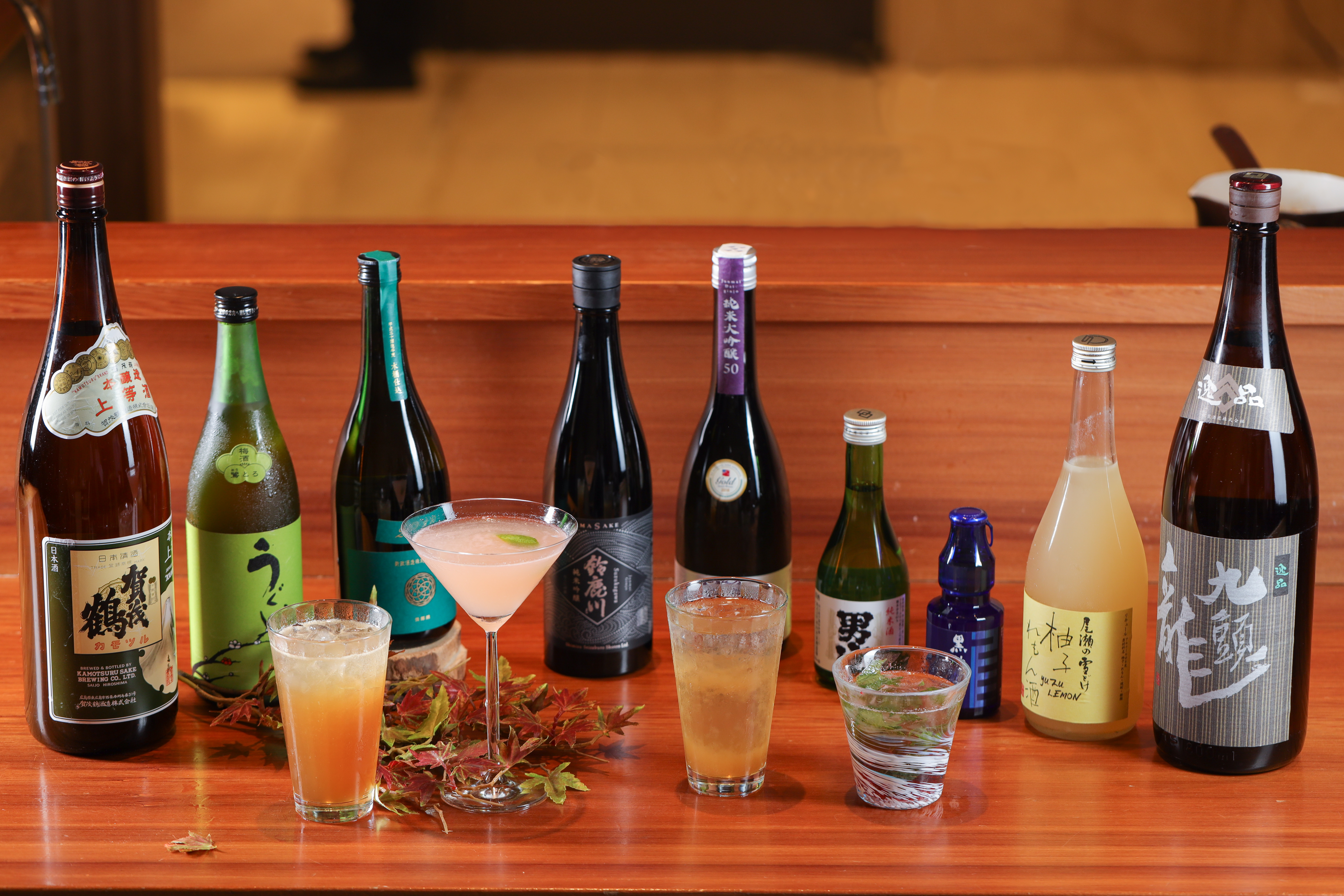 歐子豪推薦了9款日本酒並設計4款和風調酒。