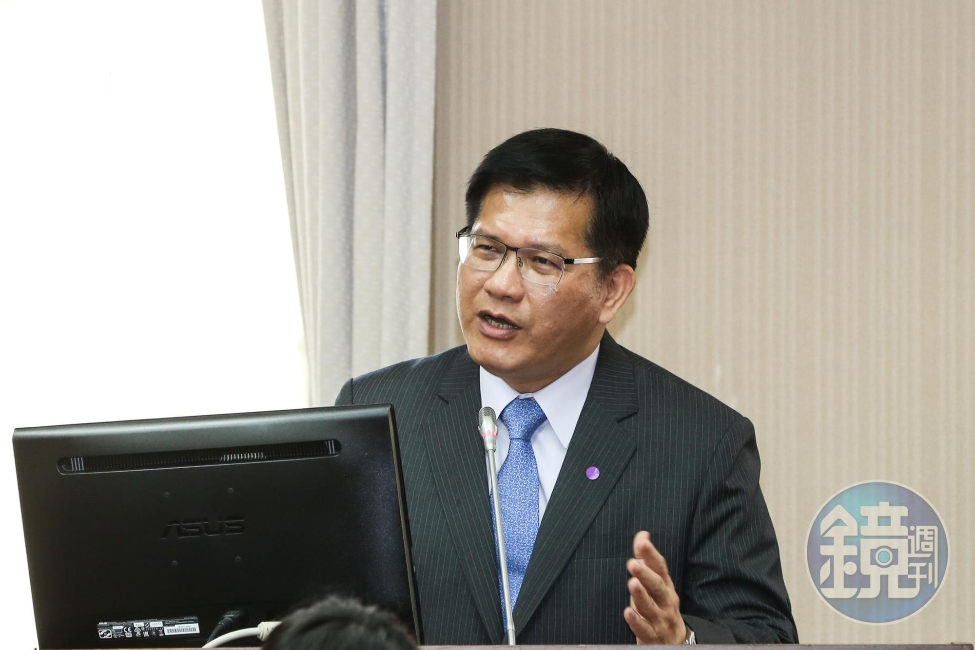 交通部長林佳龍表示，惡意逼車是全民公敵，他支持嚴懲並將研議修法。（本刊資料照）