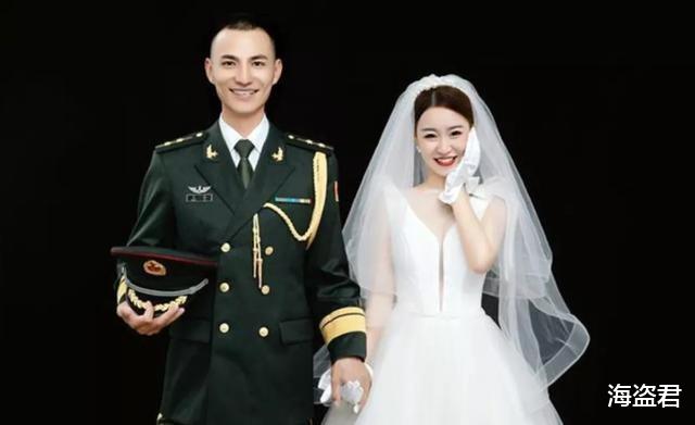 「最美護理師嫁兵哥哥」原是一樁佳話，沒想到于鑫慧、王林卻遭爆是渣男配渣女。（翻攝自兵事菌微博）