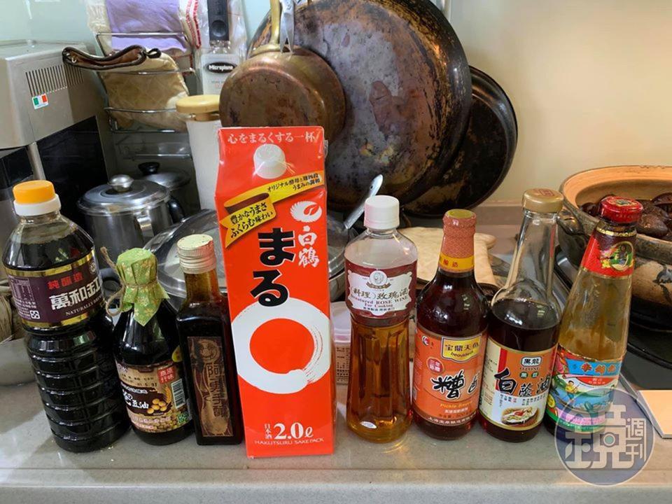 滷香菇用的醬料。