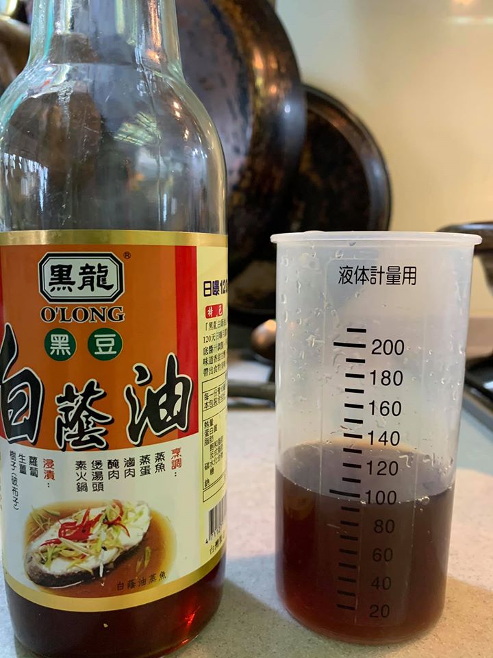 黑龍淡醬油100cc備用。