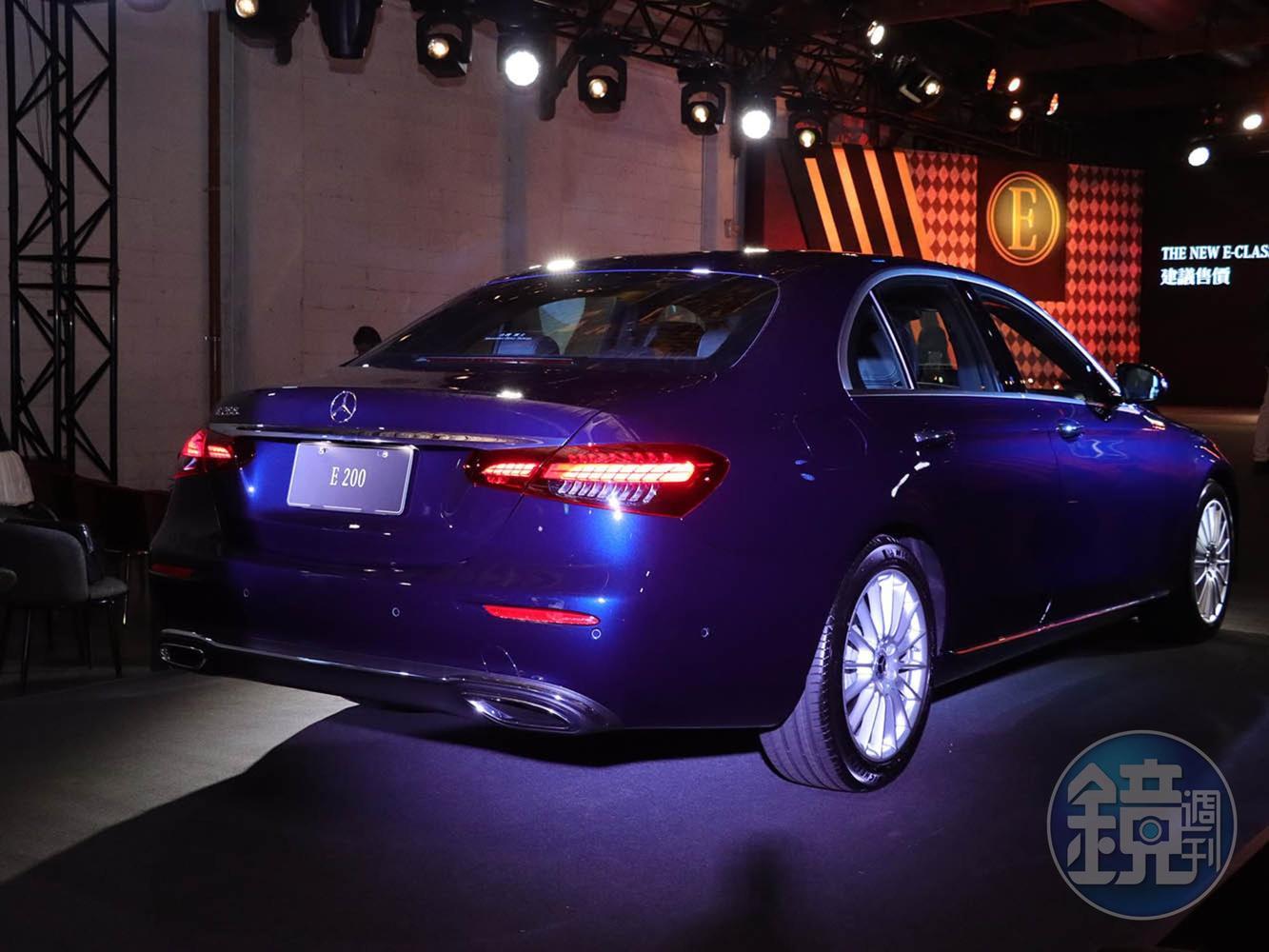 E-Class Sedan售價從269萬起。