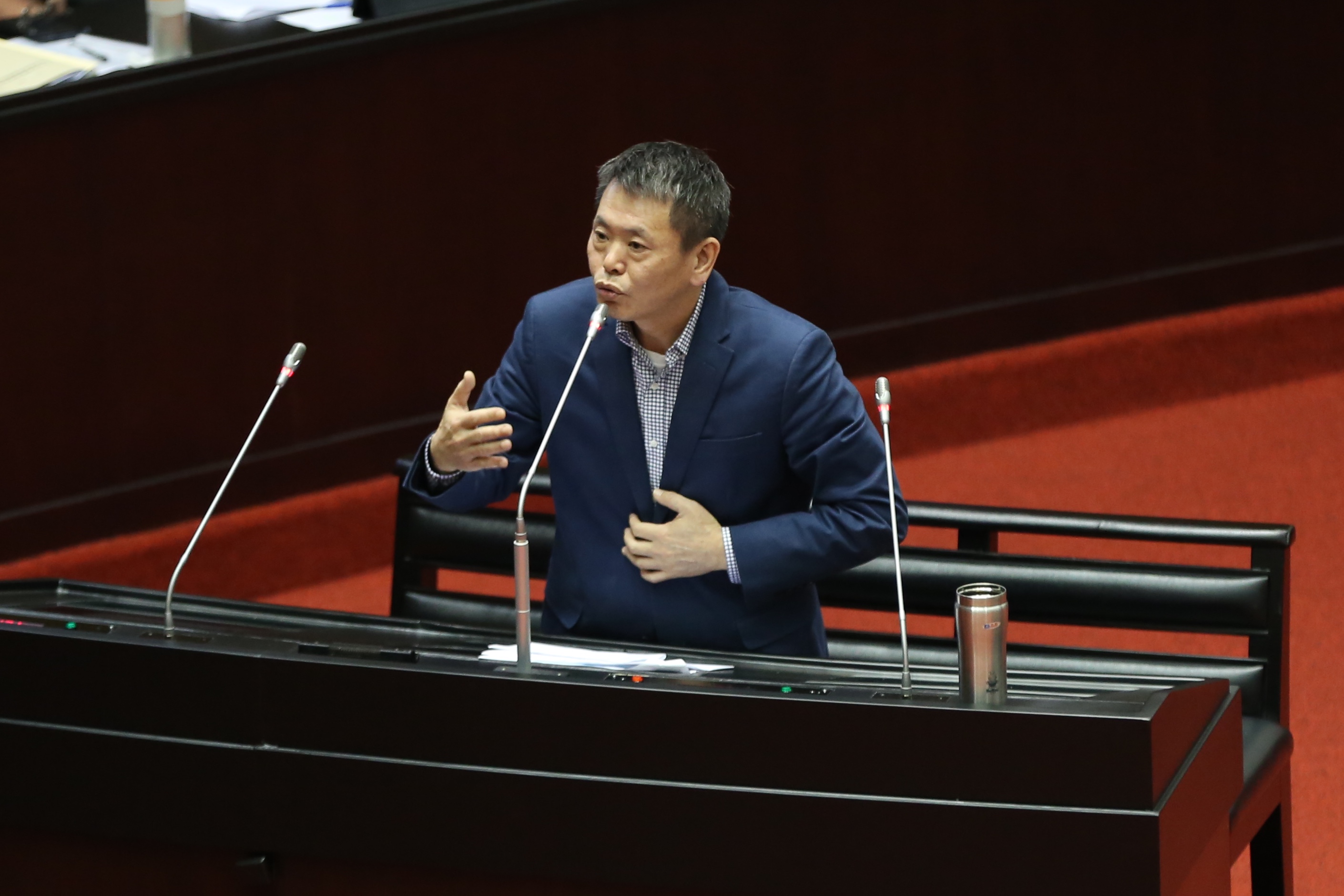 國民黨籍立委林為洲拋出「國民黨改名」議題，引發黨內大加撻伐。