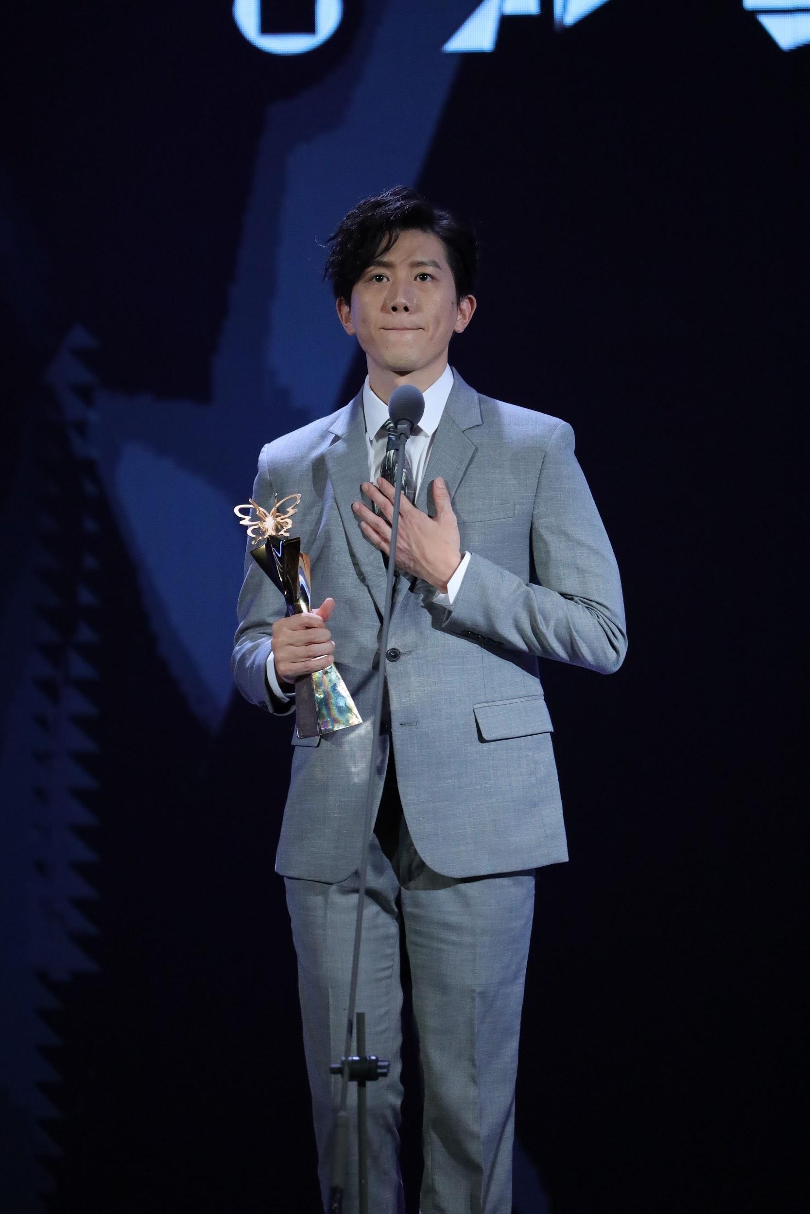 莫子儀以細微的呼吸、表情、眼神、肢體動作表達主角的情感，也獲頒台北電影獎最佳男主角。（台北電影節提供）