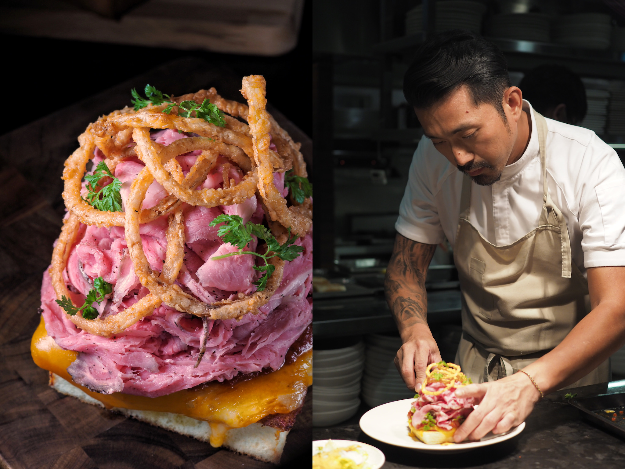 發源自大阪難波的話題吐司「嵜本」與WILDWOOD合作，推出限量三明治。