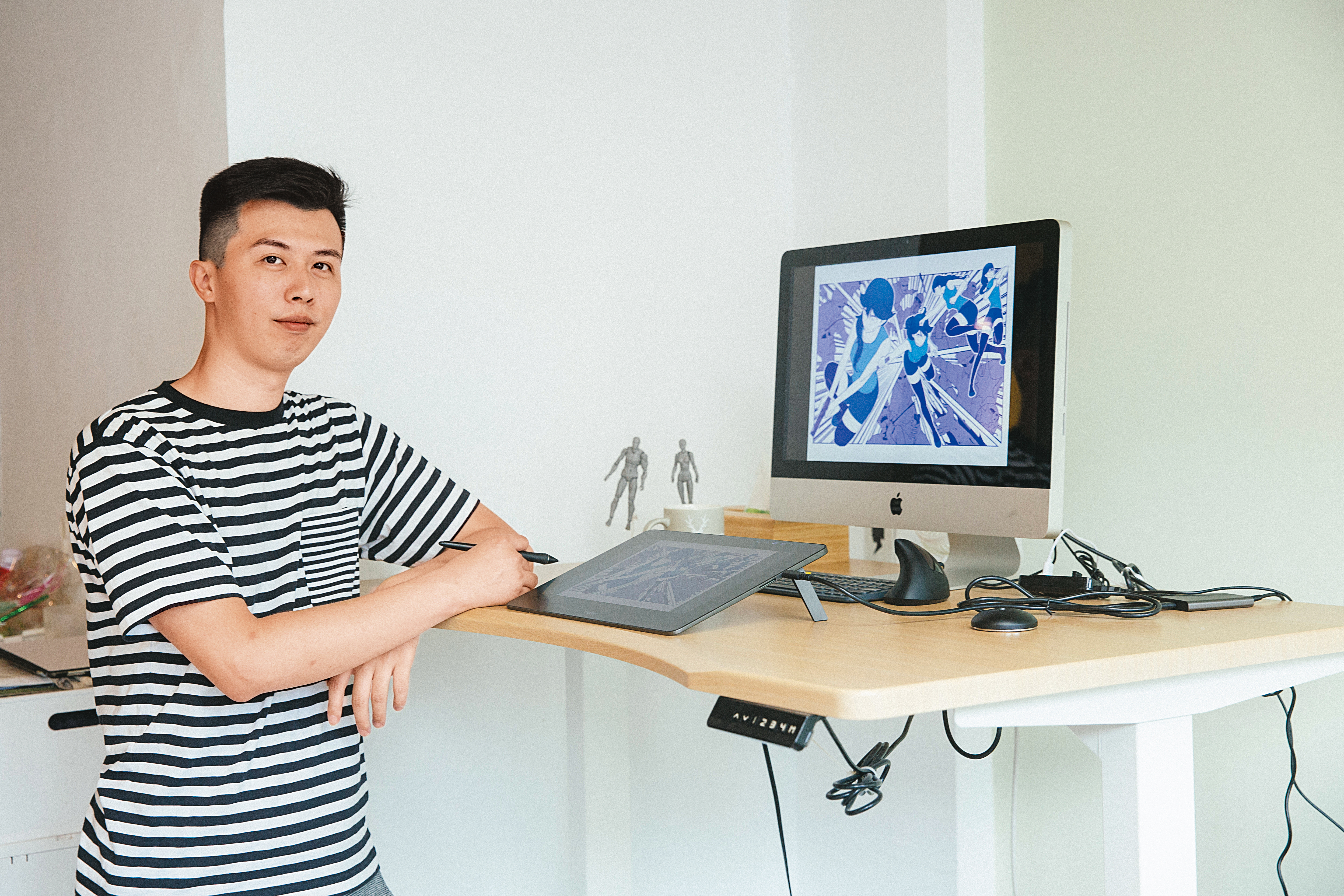 謝東霖認為，如果要以漫畫家為職業，一定要找到屬於自己的獲利模式。