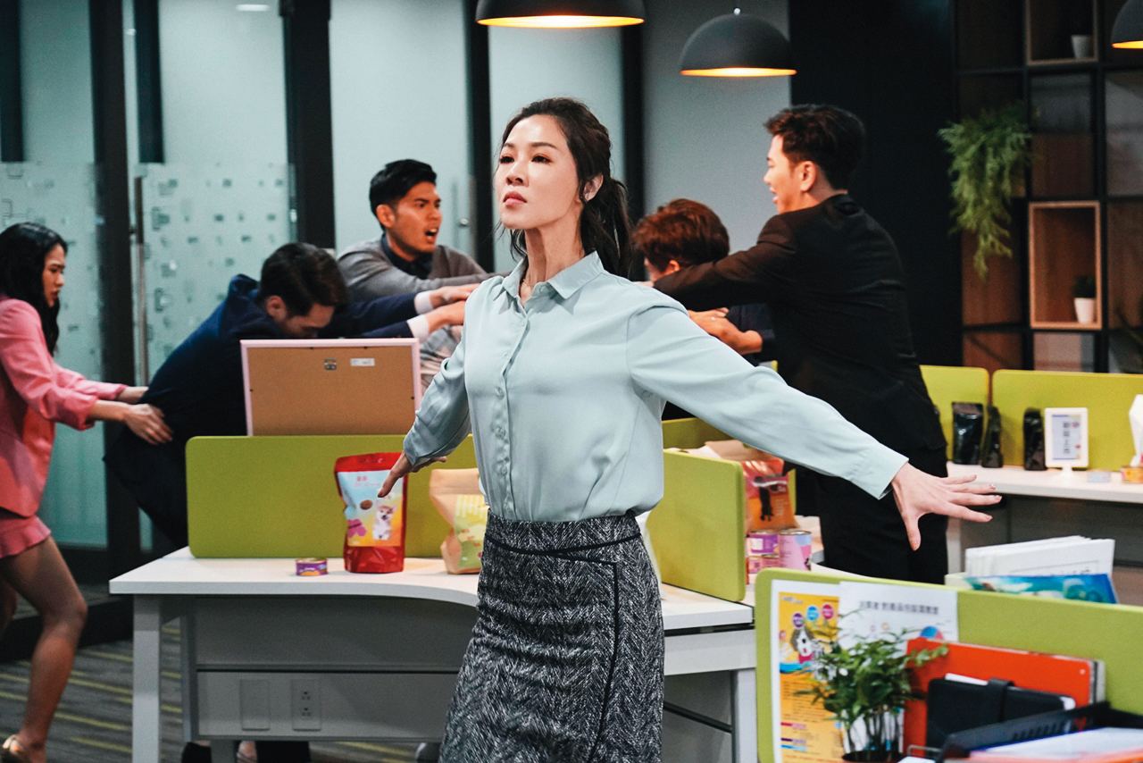 謝盈萱常入圍各種獎項，她雖沒以《俗女養成記》敲響金鐘，但她狂放形塑的角色大受歡迎，續集已開拍。（華視提供）