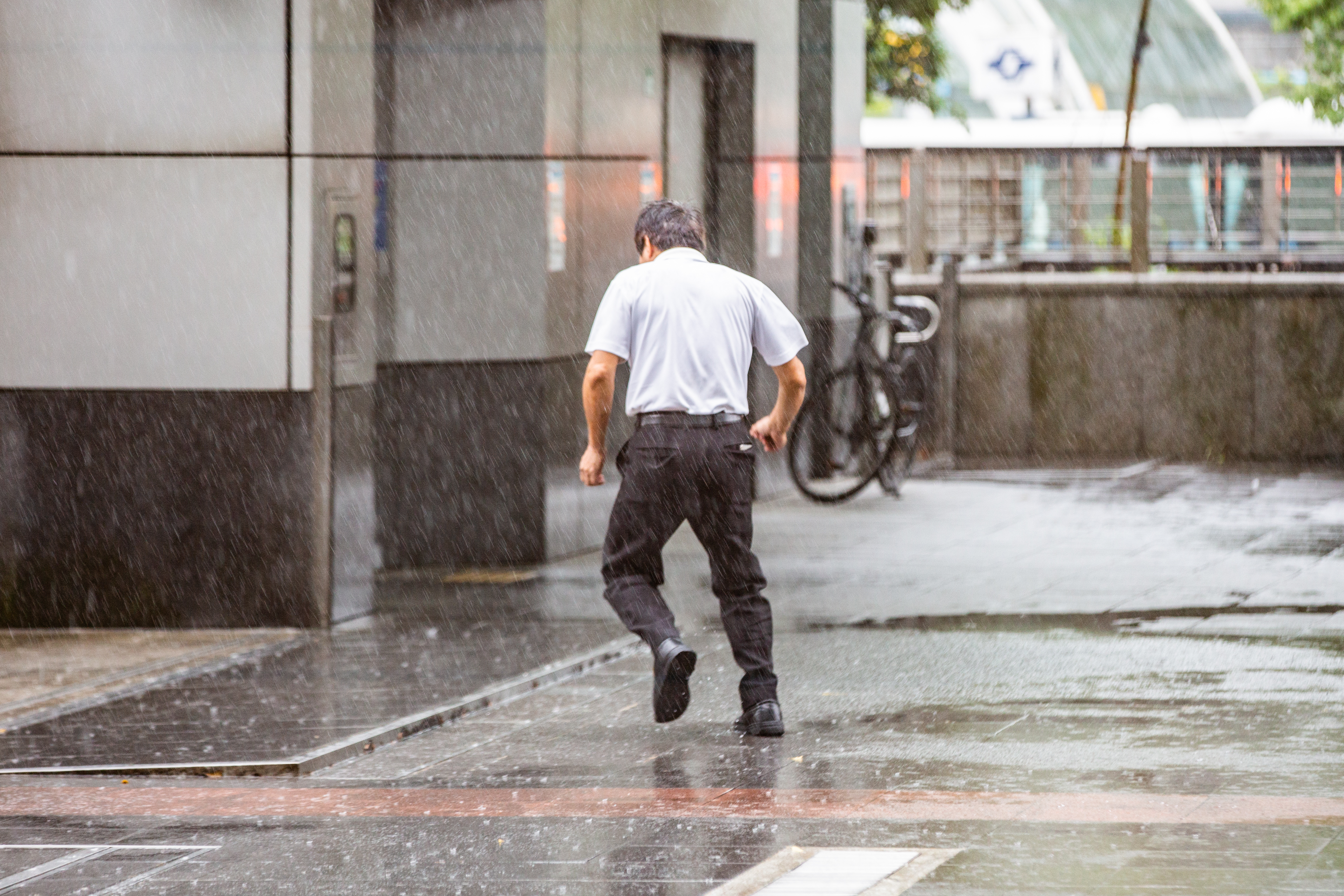 氣象局對宜蘭地區發布大豪雨特報。示意圖，本刊資料照。