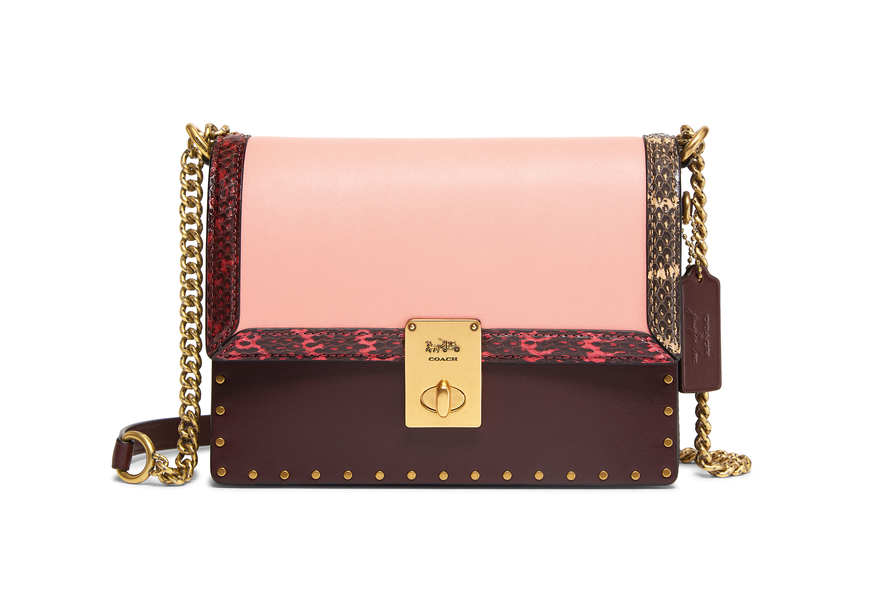 COACH x Jennifer Lopez聯名Hutton手袋。NT$23,800（COACH提供）