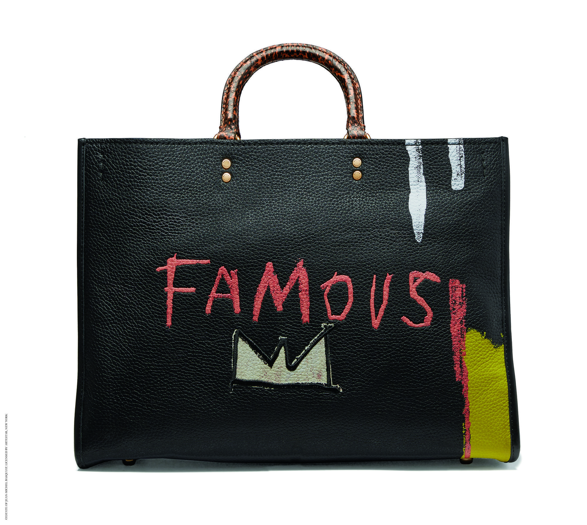 COACH X BASQUIAT聯名手袋。NT$52,800(COACH提供)