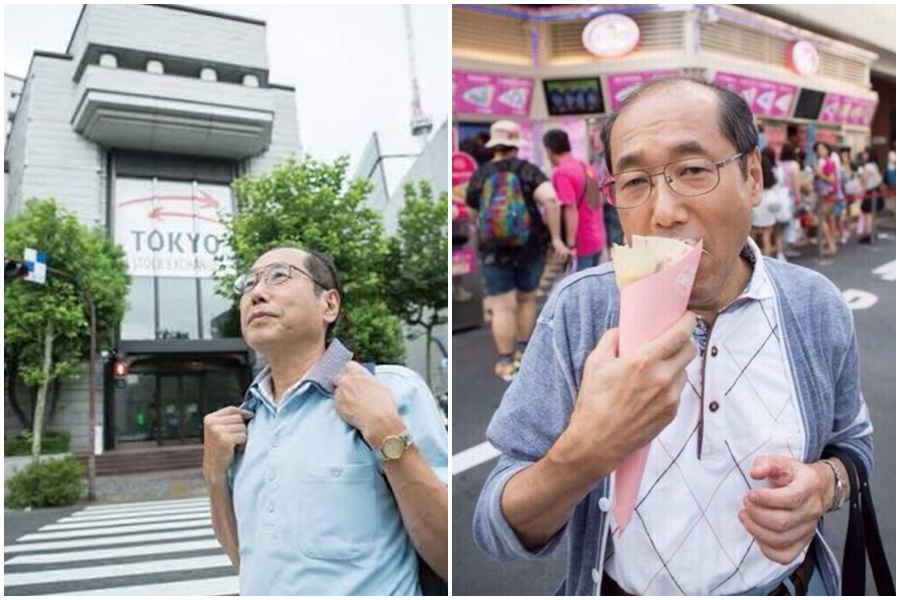 71歲的桐谷廣人手上持有超過1千家公司的股份，靠著股東優惠券34年來吃喝玩樂全不用付錢。（翻攝自gadgetintroduction.com）