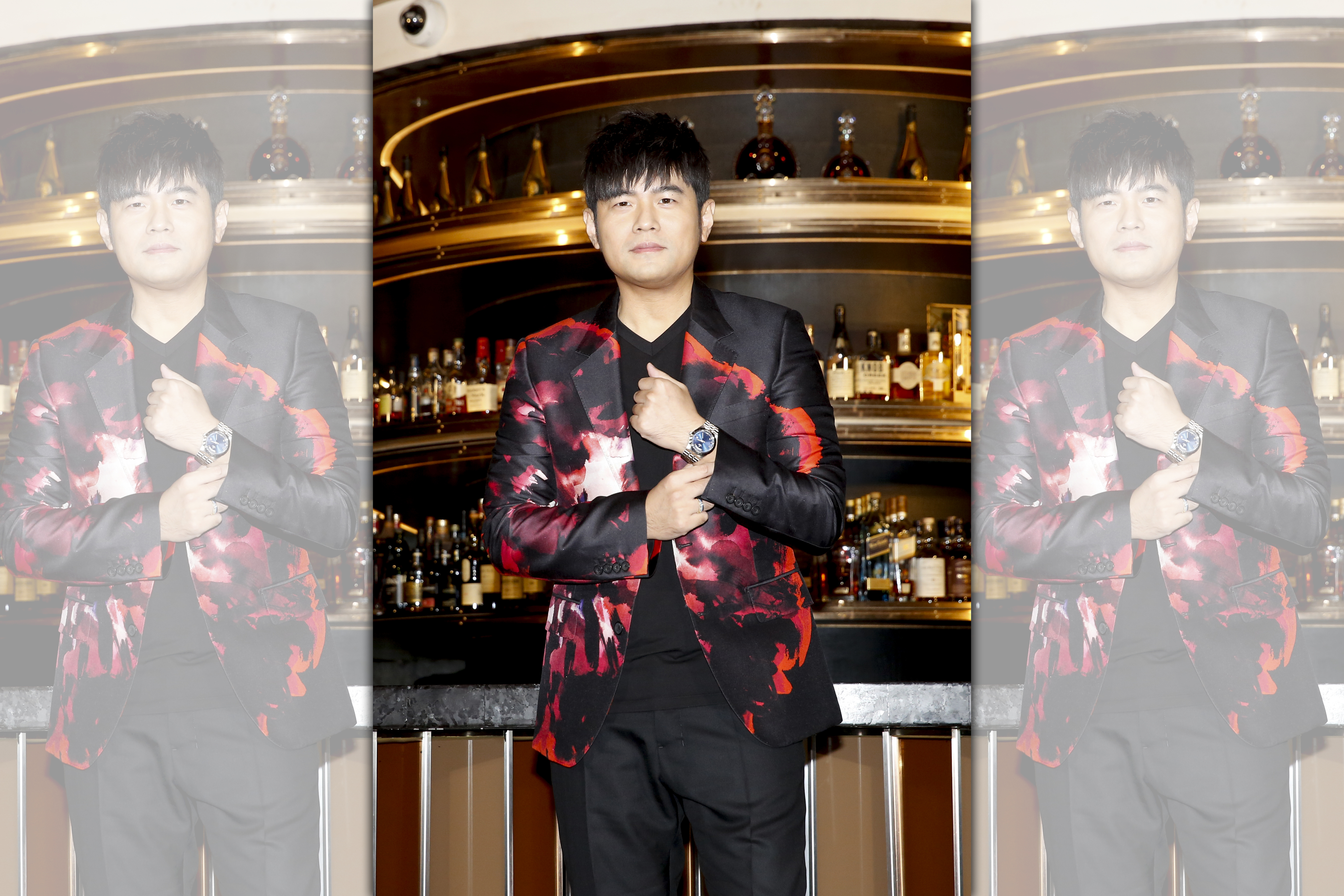 周杰倫屬天王等級，如今更是自帶氣場。（楊兆元攝）