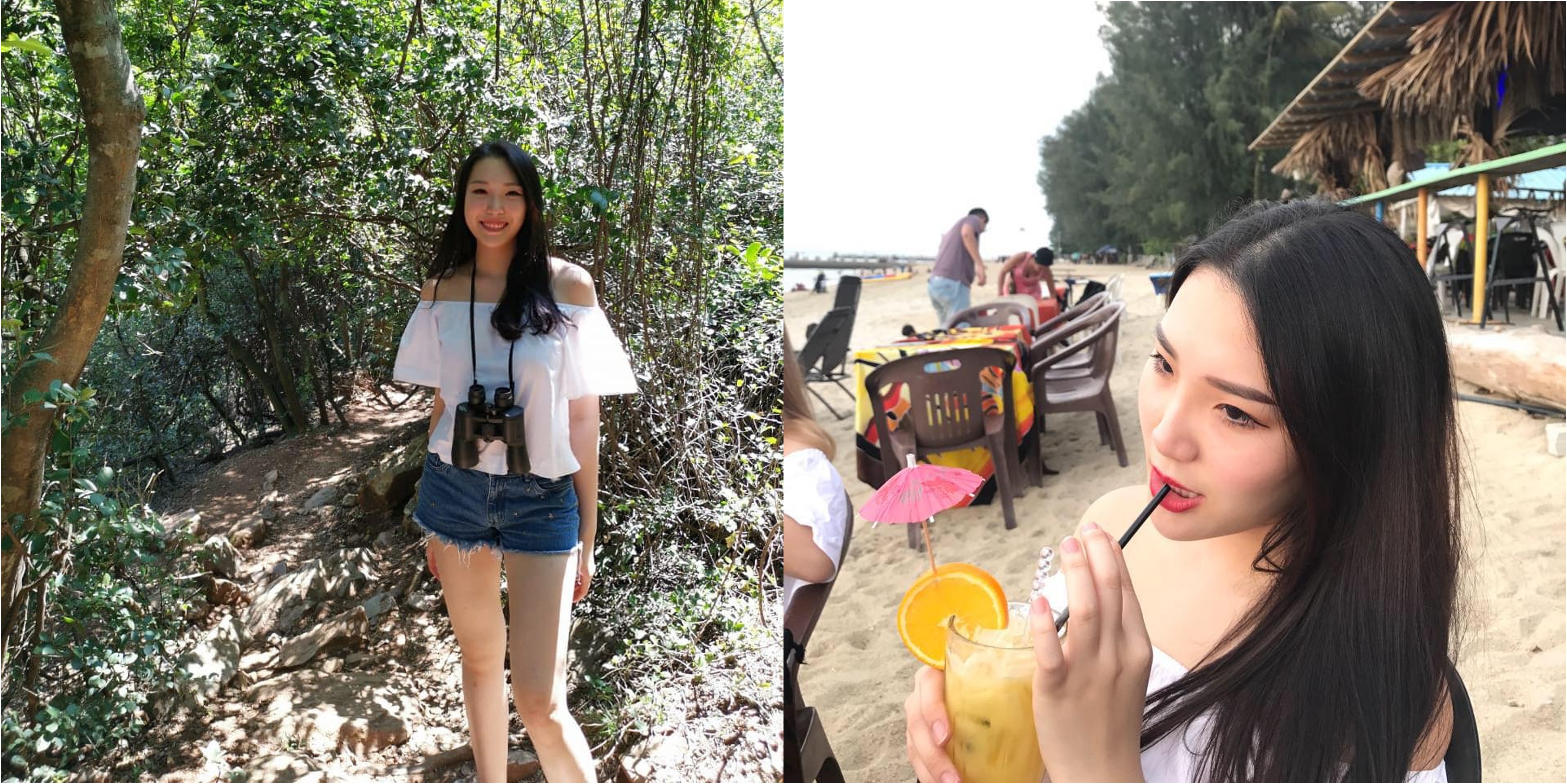 23歲模特兒蕭芷欣猝死手術台，震驚馬來西亞。（翻攝蕭芷欣臉書）