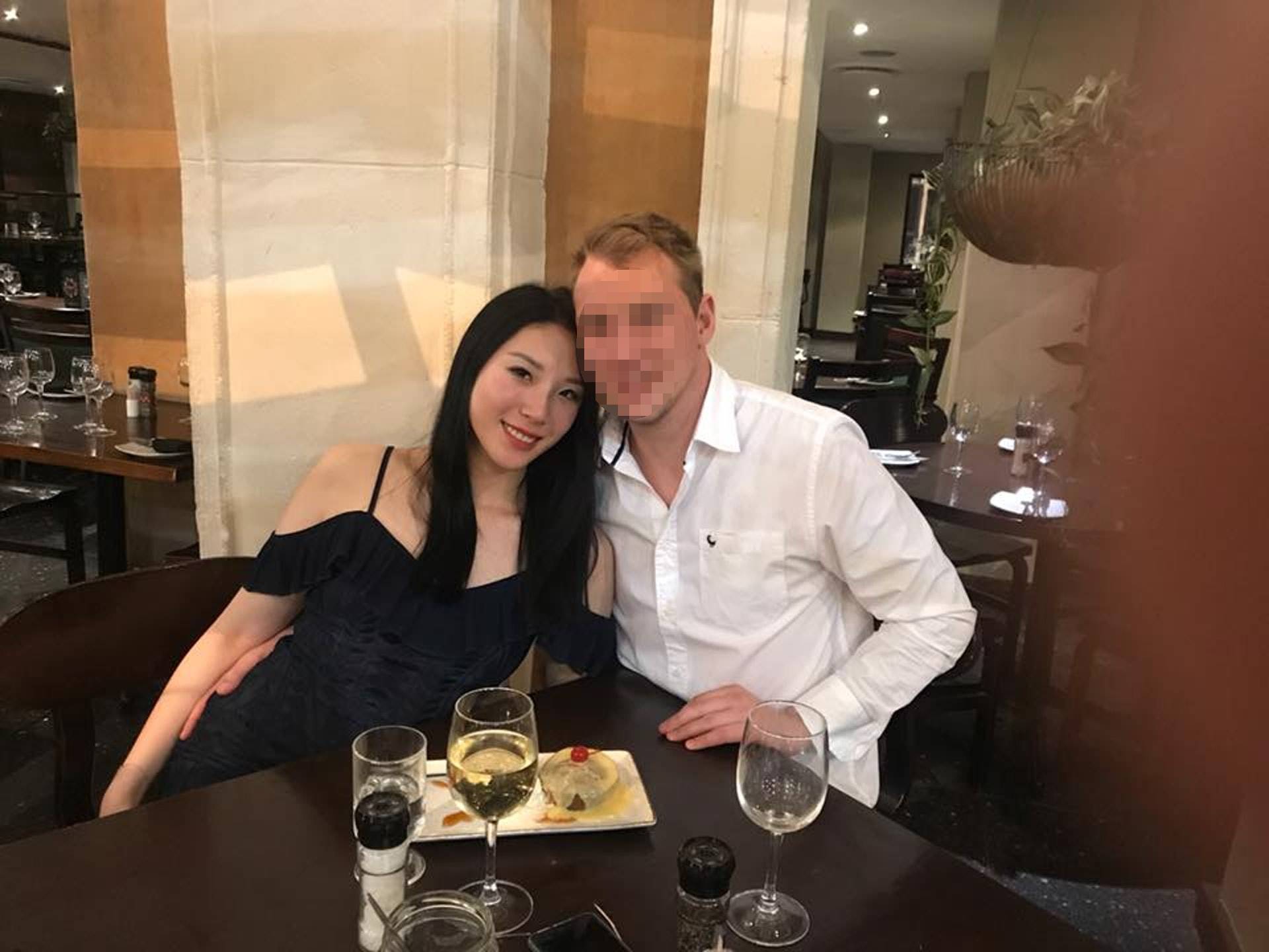 親友證實，蕭芷欣（左）與男友（右）的婚期訂在明年，卻因為一場醫美手術天人永隔。（翻攝蕭芷欣臉書）