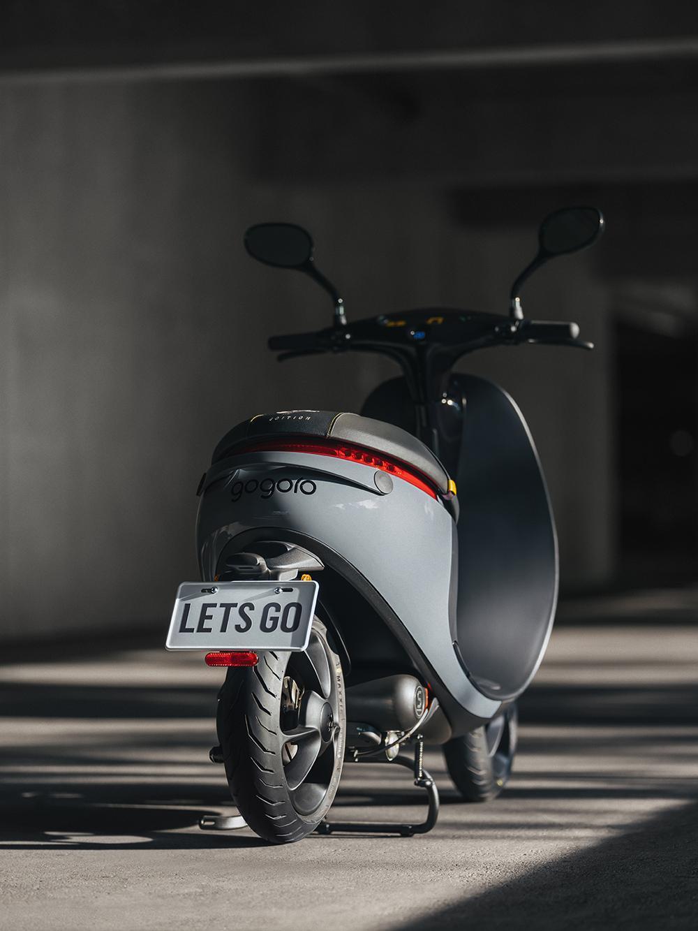 Gogoro 1 GT 經典,馭風而行 ,亦是Gogoro 1 系列第一台特仕車款。