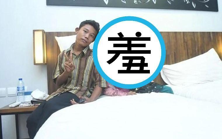 印尼嬤孫戀譜了3年，依舊幸福甜蜜。（翻攝自Grid.ID）