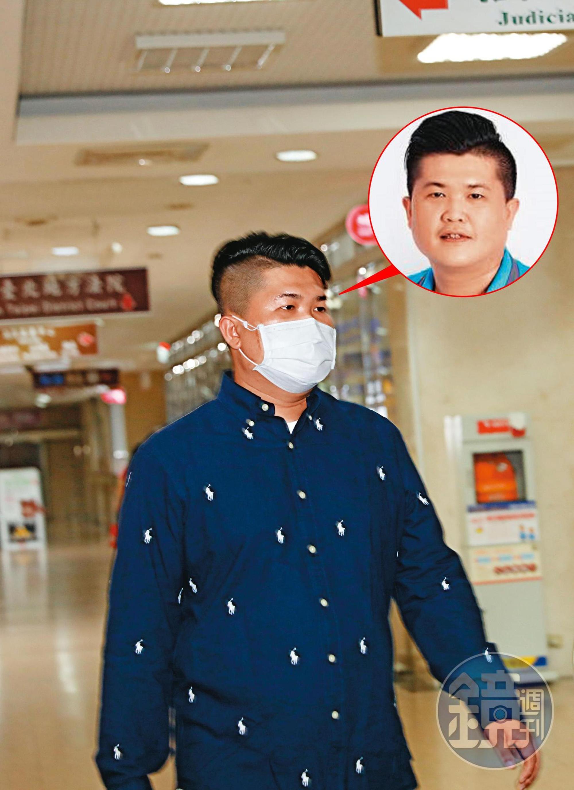 國民黨籍新北市永和區永樂里長許政鎧(圖),替謝國獻找黑道恐嚇長榮集團遭起訴。