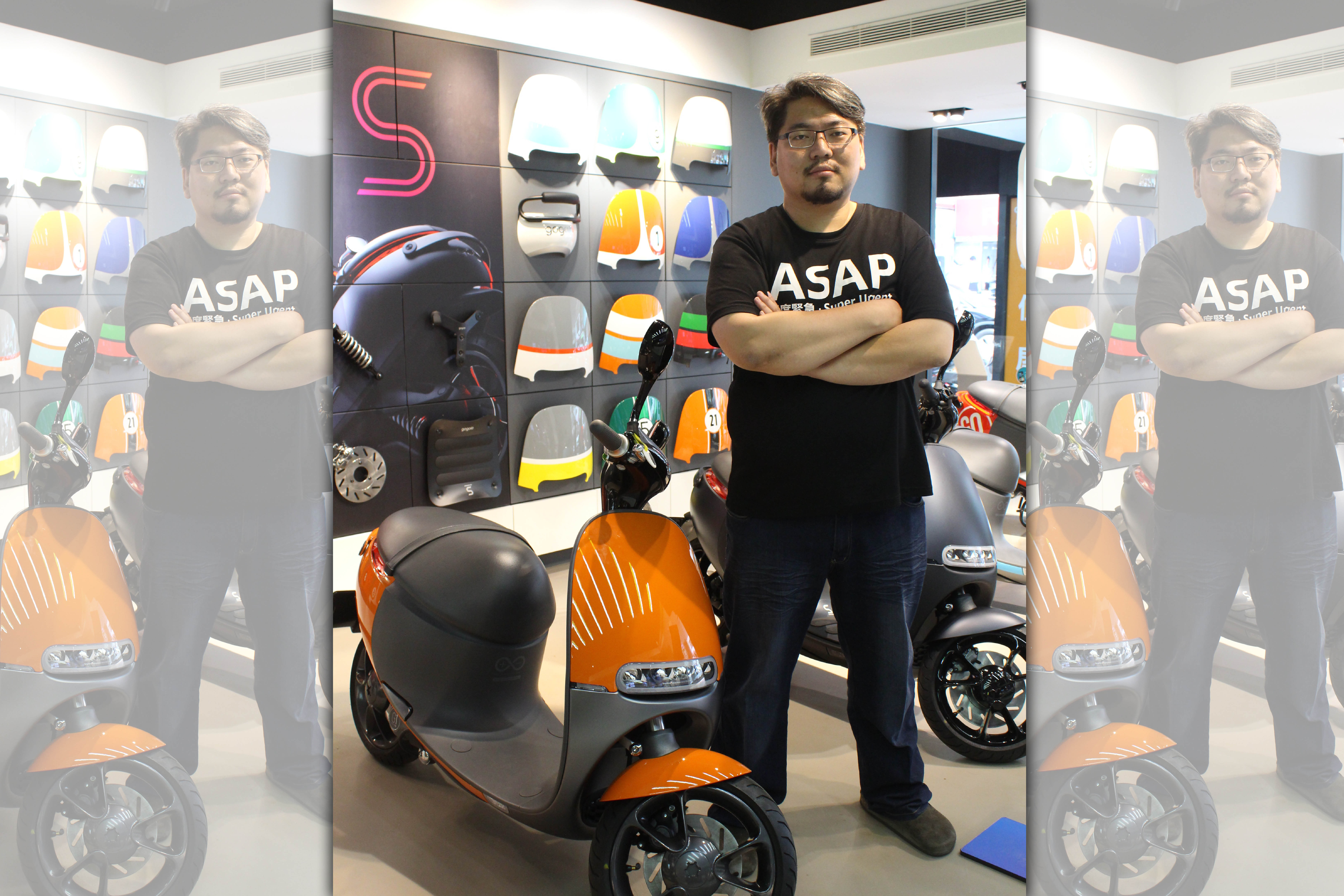 林松慶握有Gogoro馬達研發技術，離職後挖角同仁，遭廠商爆料湛積零件與Gogoro相似。（中央社）