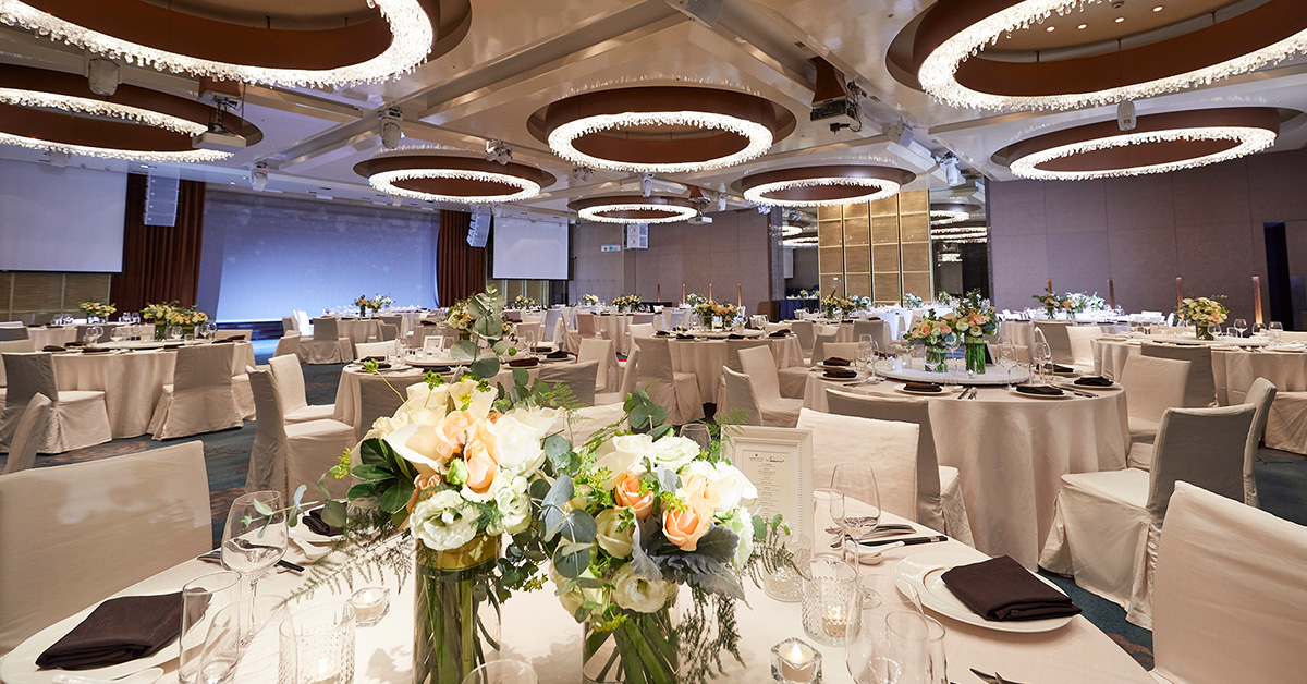 台北國賓飯店斥資億元打造演場會級場地，舉辦尾牙、春酒晚會！