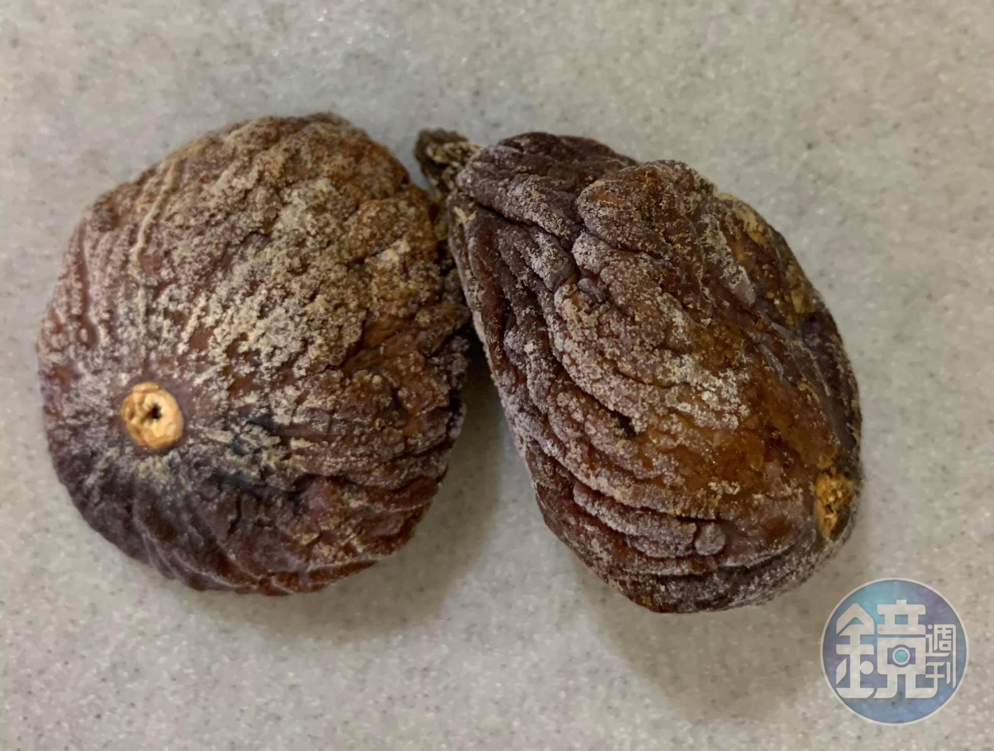 土耳其無花果乾2粒備用。
