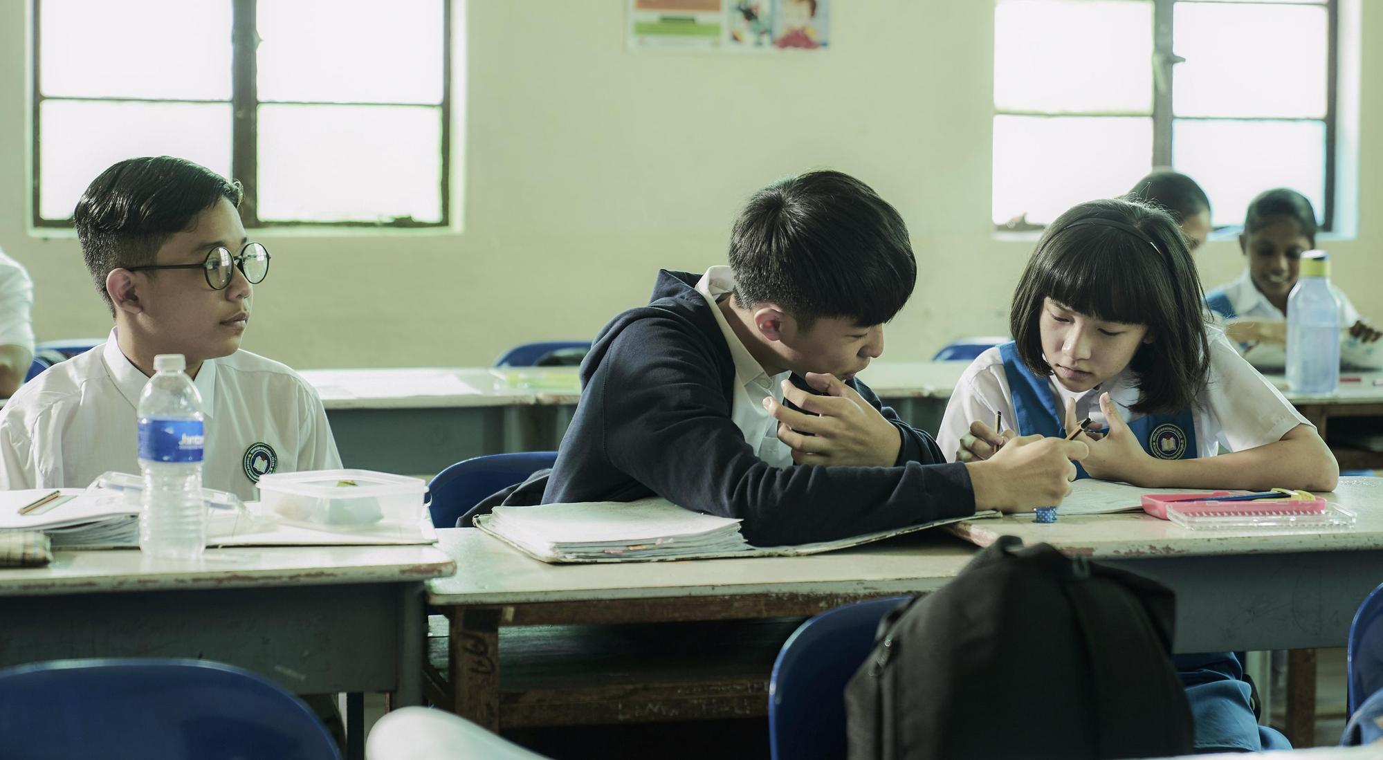 黃明志挑戰校園暴力電影，這次他很嚴肅，不搞笑。（華映提供）