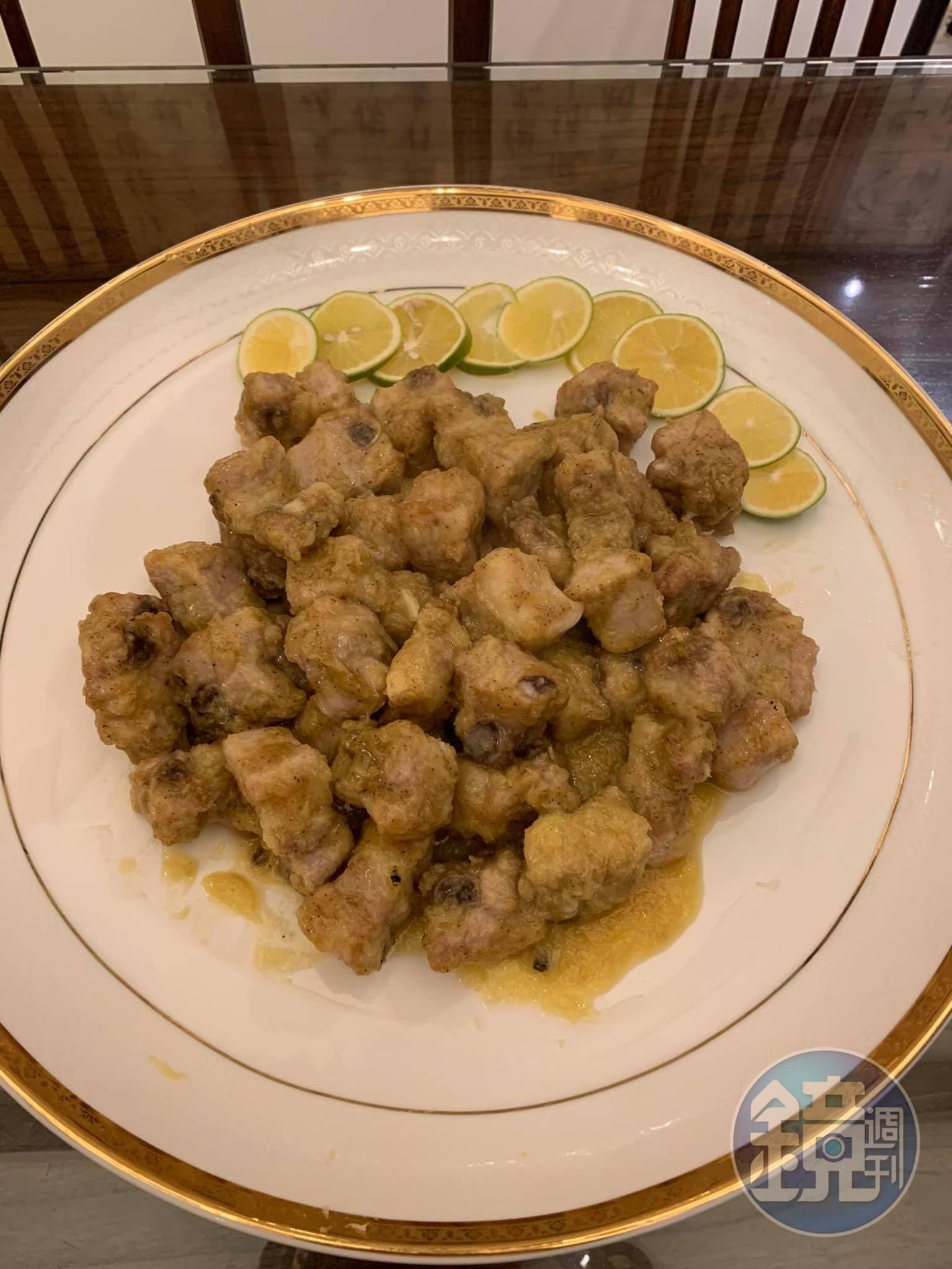 橙蜜子排上桌,不騙人,真的好吃。