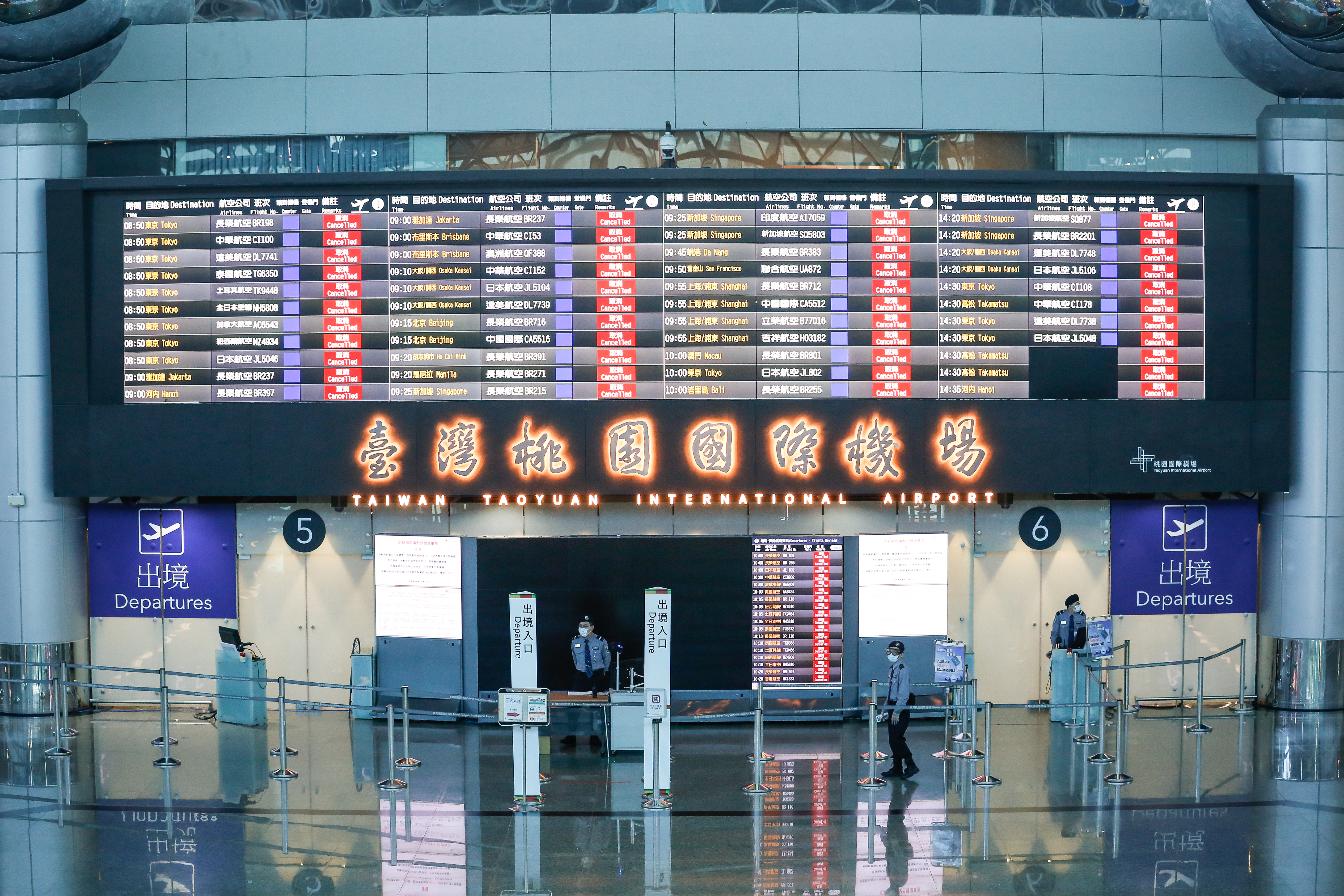 日本政府傳出擬於11月開放「商務泡泡」，名單中包含台灣；圖為台灣桃園機場。（本刊資料照）