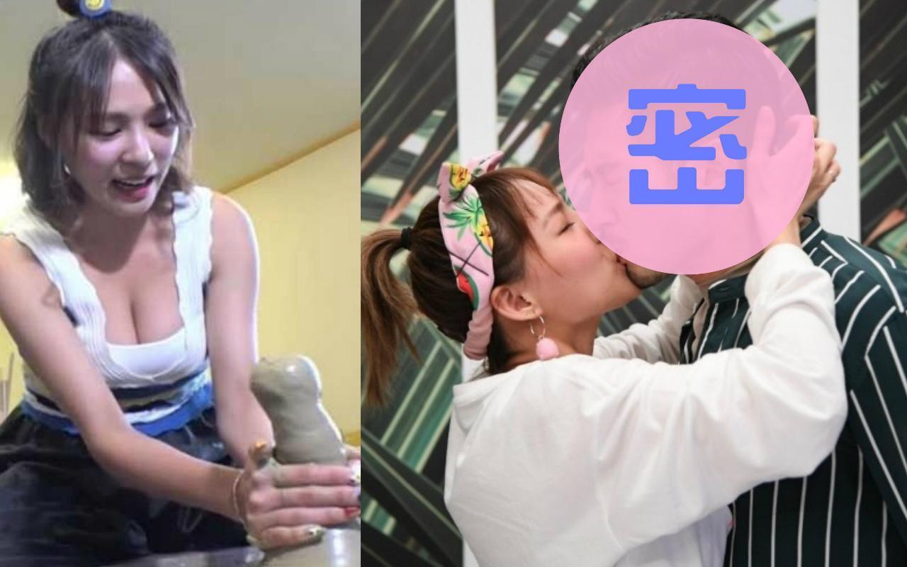 熊熊擁有G奶好身材,被許多人視為女神,到底是哪個幸運的「他」可以跟她親親?(三立提供、翻攝自PTT)