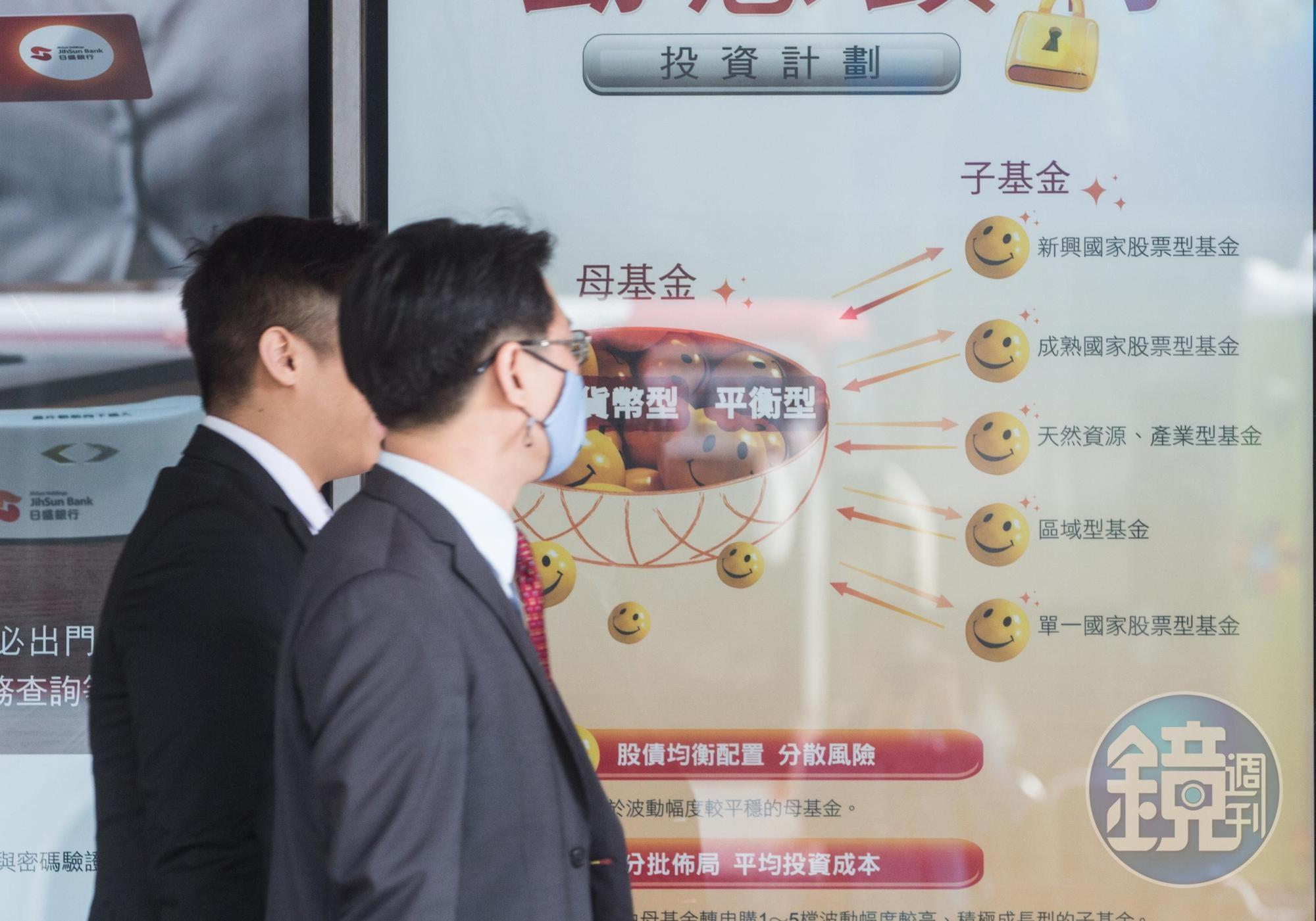 母子基金投資策略可透過自動停利設定,自成一套投資循環系統。