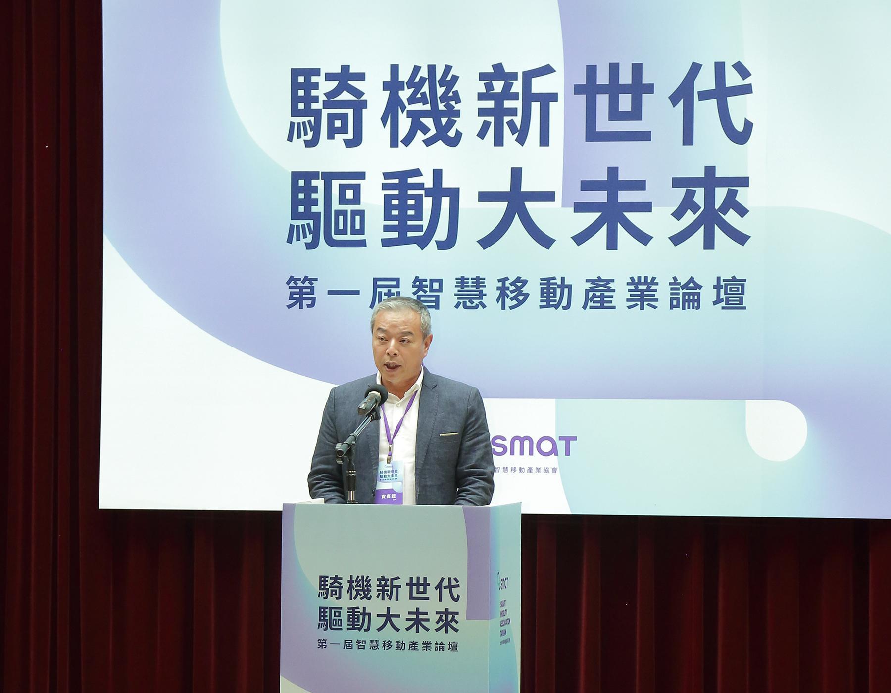 宏佳騰董事長鍾杰霖表示,新產業發展不易,政策會影響消費者決策,希望政府能夠繼續支持。