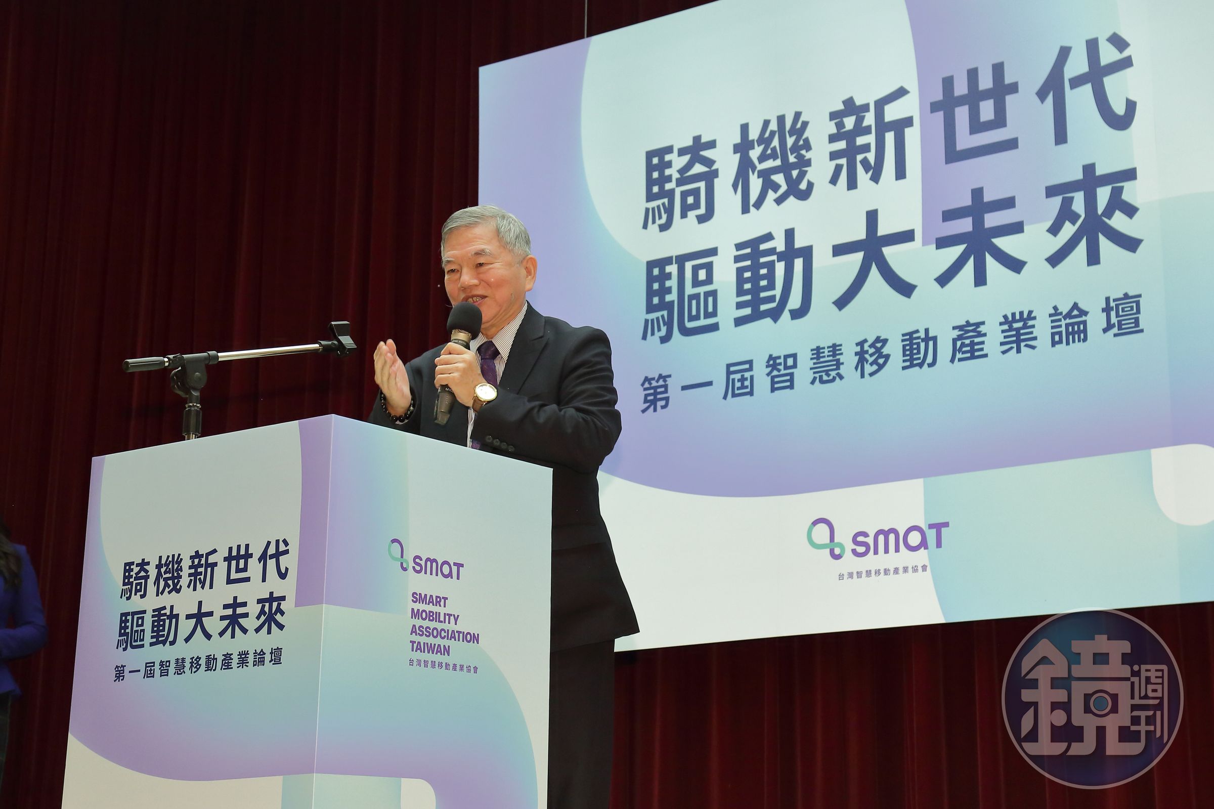 行政院副院長沈榮津肯定目前目前台灣智慧運輸系統的發展及表現。