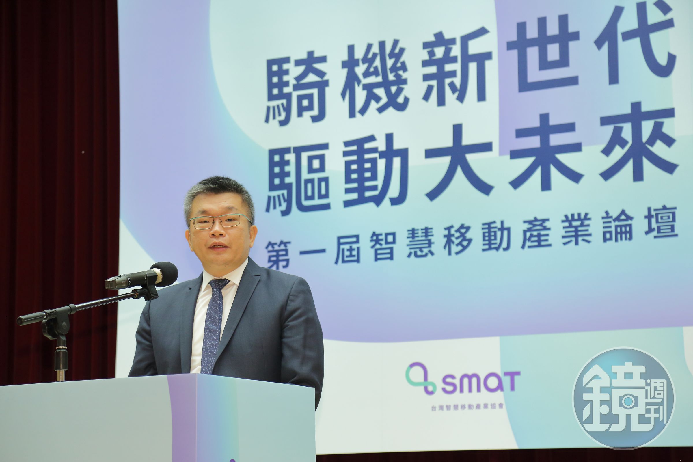 立院副院長蔡其昌希望台灣能在永續的架構下發展，解決汙染問題。