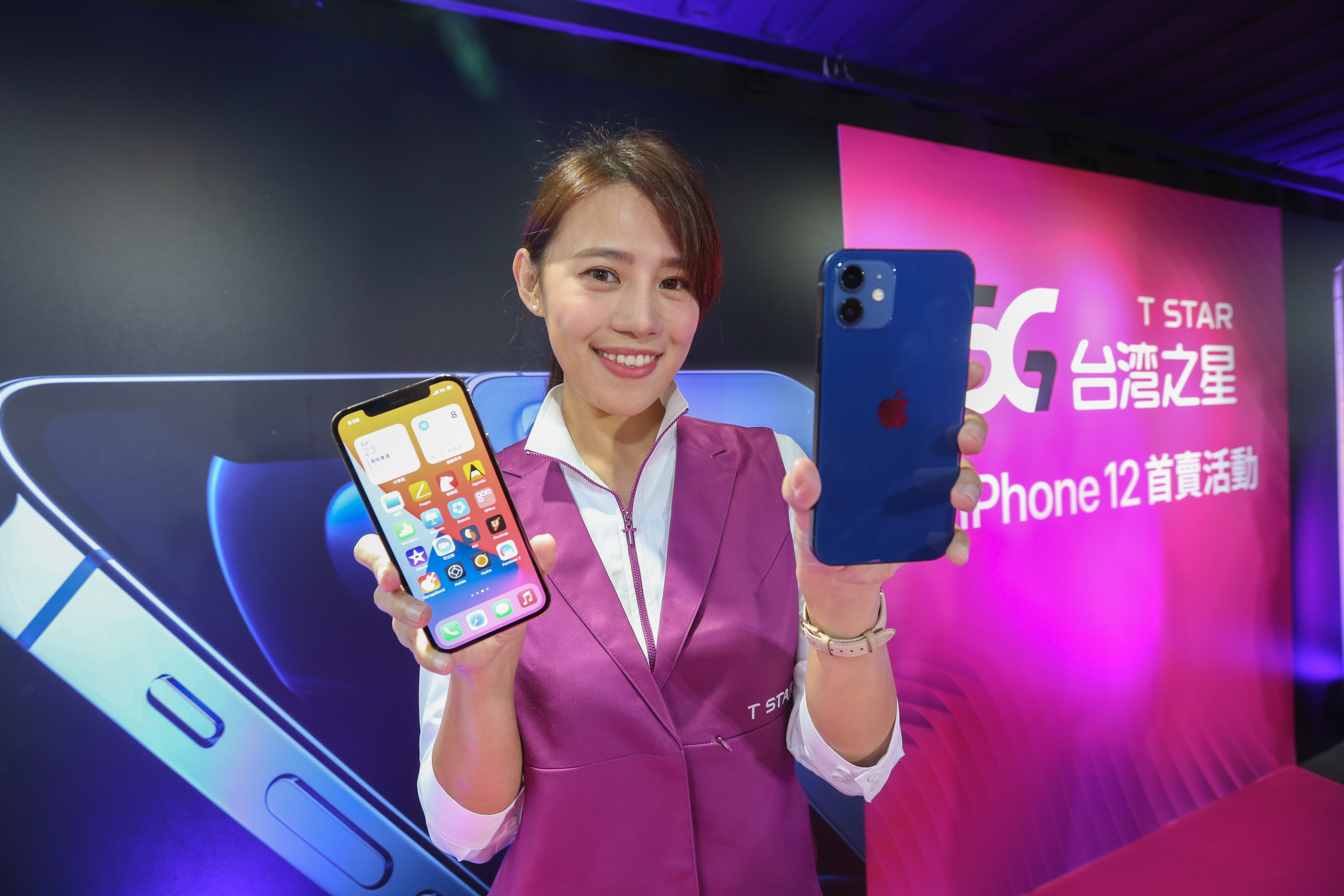 iPhone 12今天開賣，5大電信業者看好買氣。