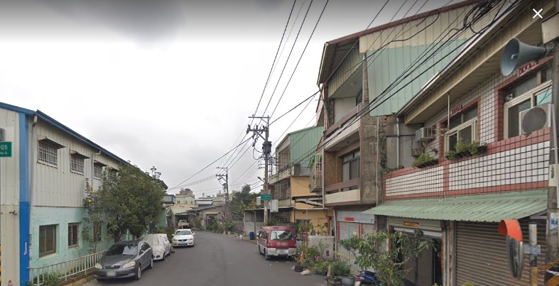 昨（24日）台中大雅區文化路一棟集合式民宅竄火釀1死。（翻攝自google map）