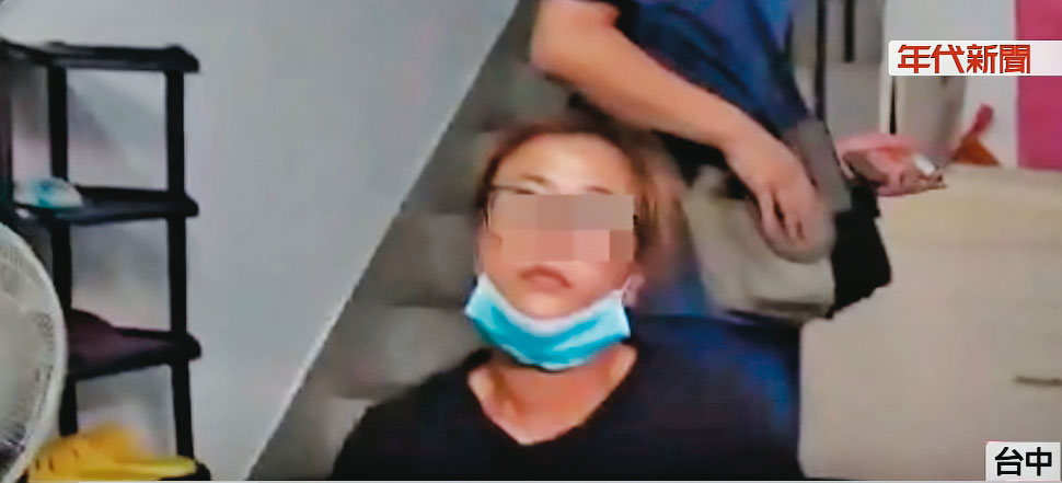 常新汝是台中毒品圈的大姐頭,2016年被捕入獄,當時還懷有身孕。(翻攝年代新聞)