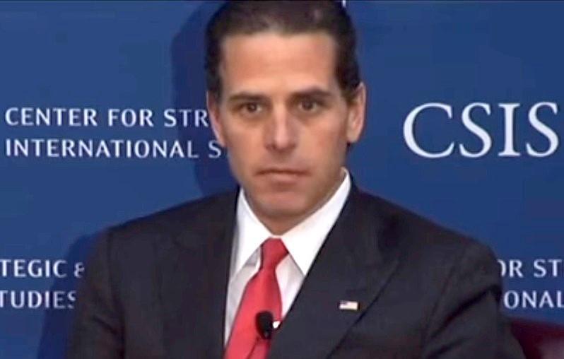 拜登次子杭特（Hunter Biden）不雅片遭公開，傳遍美國各大社群平台。（翻攝自維基百科）