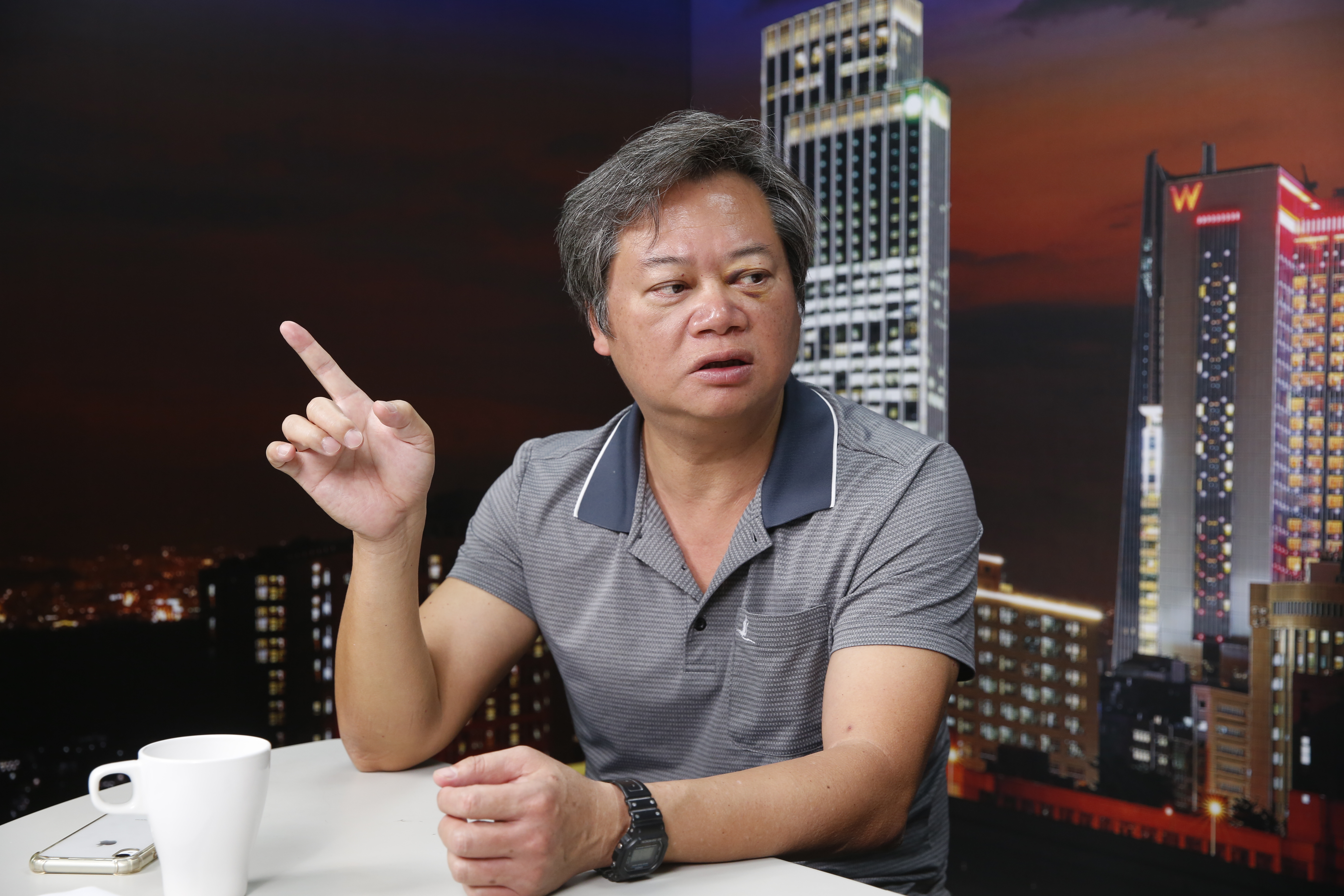 投資達人陳重銘帳號遭盜用，他呼籲大家要小心。