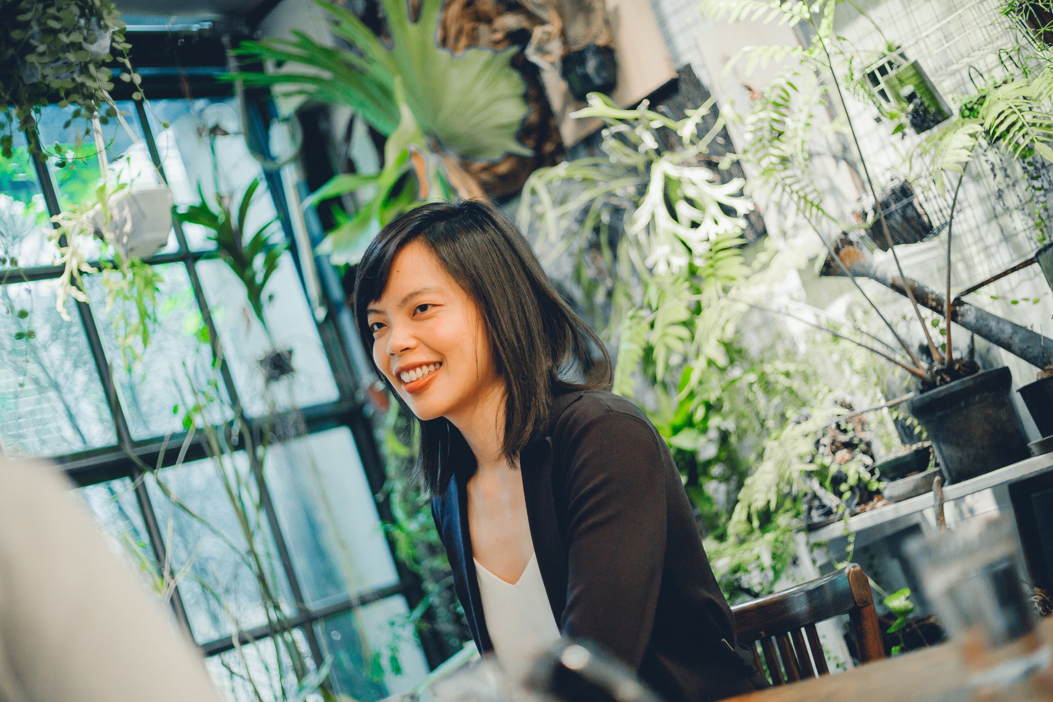 林新惠所著短篇小說《虛掩》入選金馬電影學院改編藍本。（陳怡絜攝，閱讀生活誌提供）