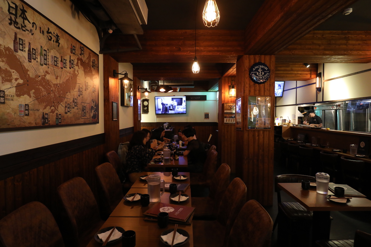 「ABV Bar & Kitchen 日式居酒館」是ABV集團5間店裡的唯一日式居酒館。