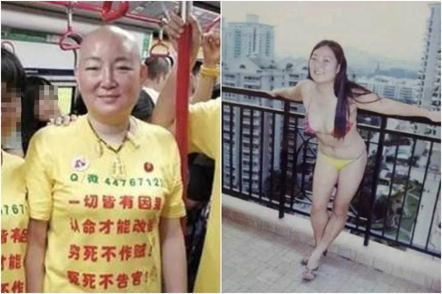 中國大陸奇女子蓋依林曾墮胎6次、染性病2次,但現在卻在教人「戒淫」小撇步。(翻攝自蓋依林微博)